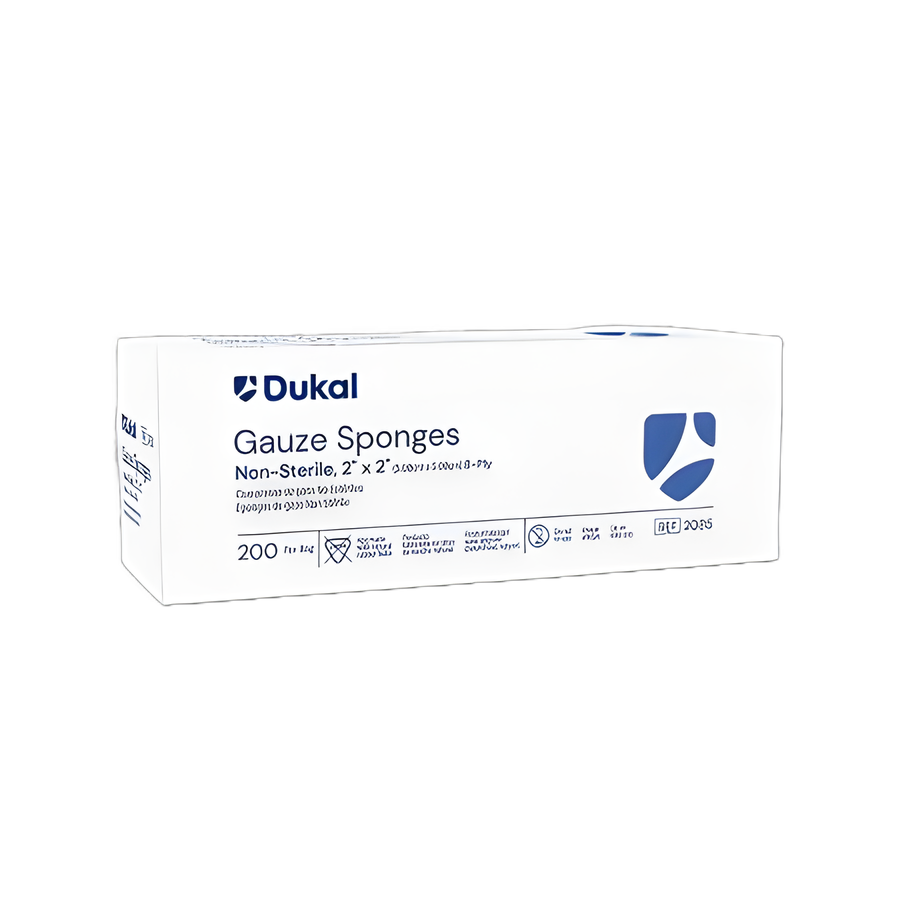 Gauze Sponge Dukal™ 2 X 2 Inch 200 per Pack NonSterile 8-Ply Square