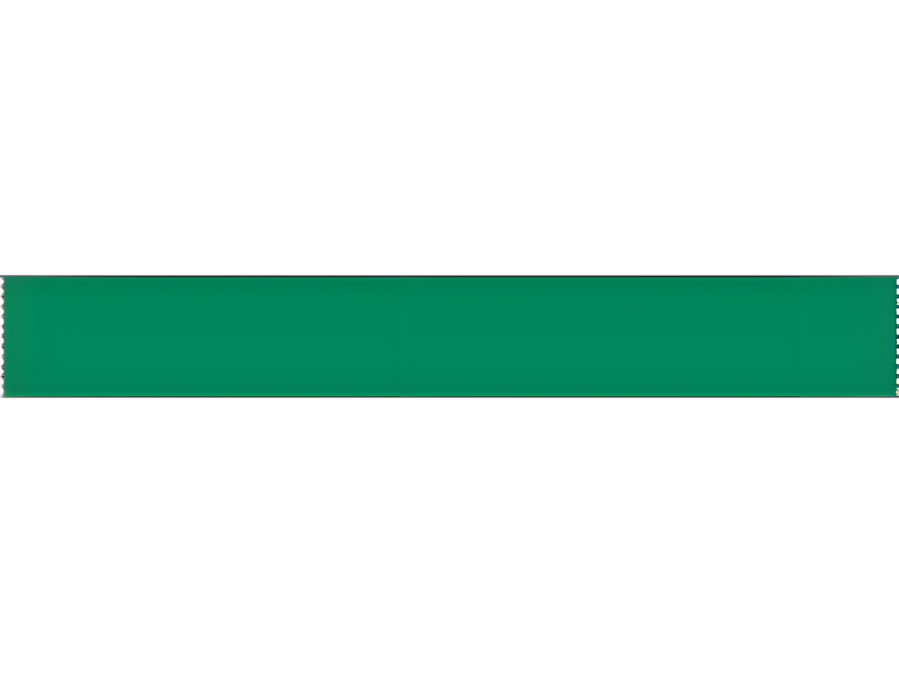 Blank Instrument Tape Colored Identification Tape Green Tape 1/4 X 500 Inch - SMT-38-25