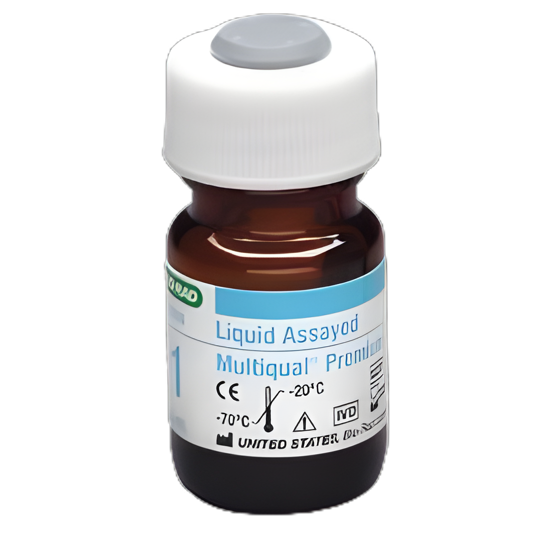 Multiqual® Premium Assayed Control Level 1, 6x5 mL - Comprehensive Chemistry and Immunology Serum Control