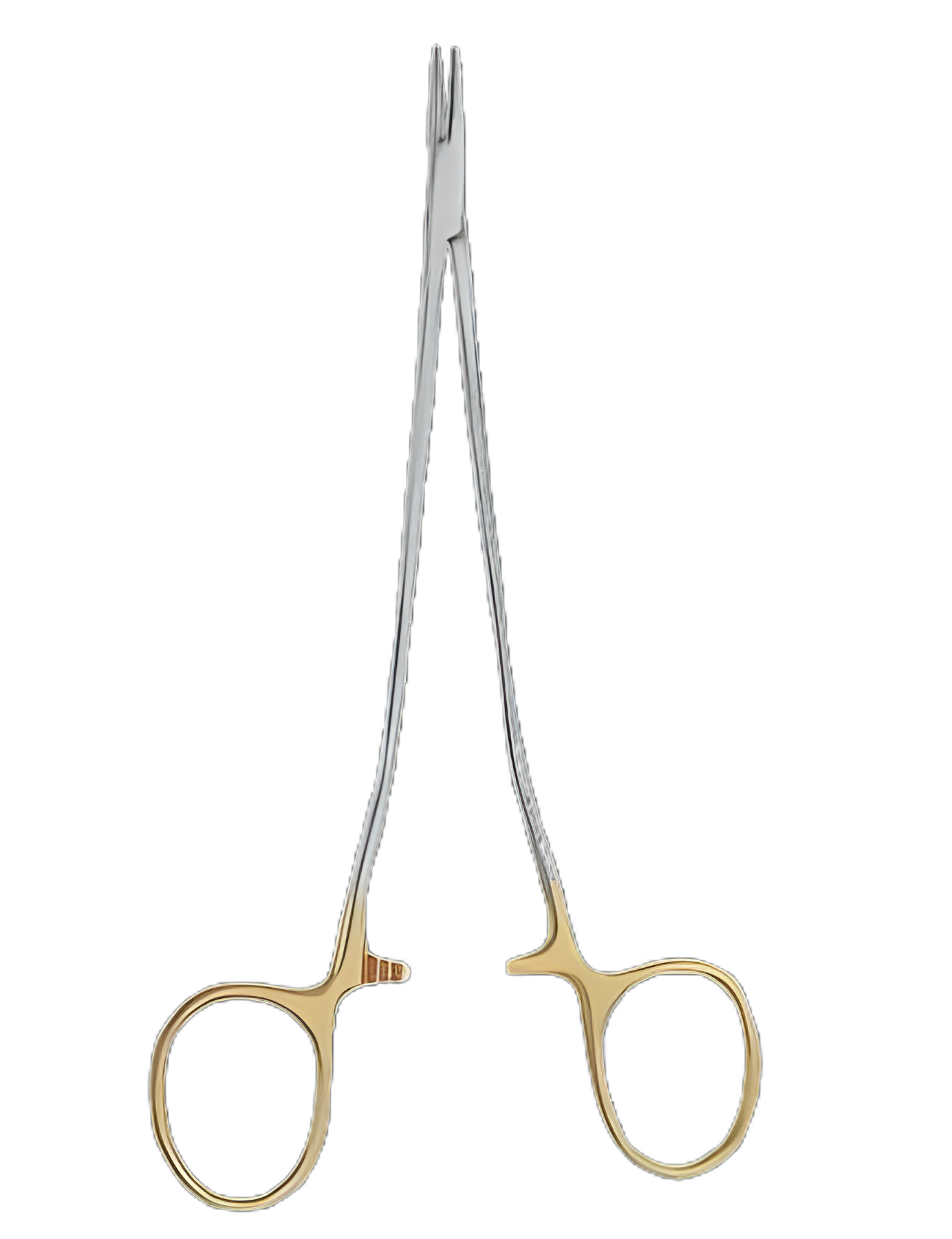 Microvascular Needle Holder Vital™ 8 Inch Length Straight Smooth Teeth Indented Finger Ring Handle