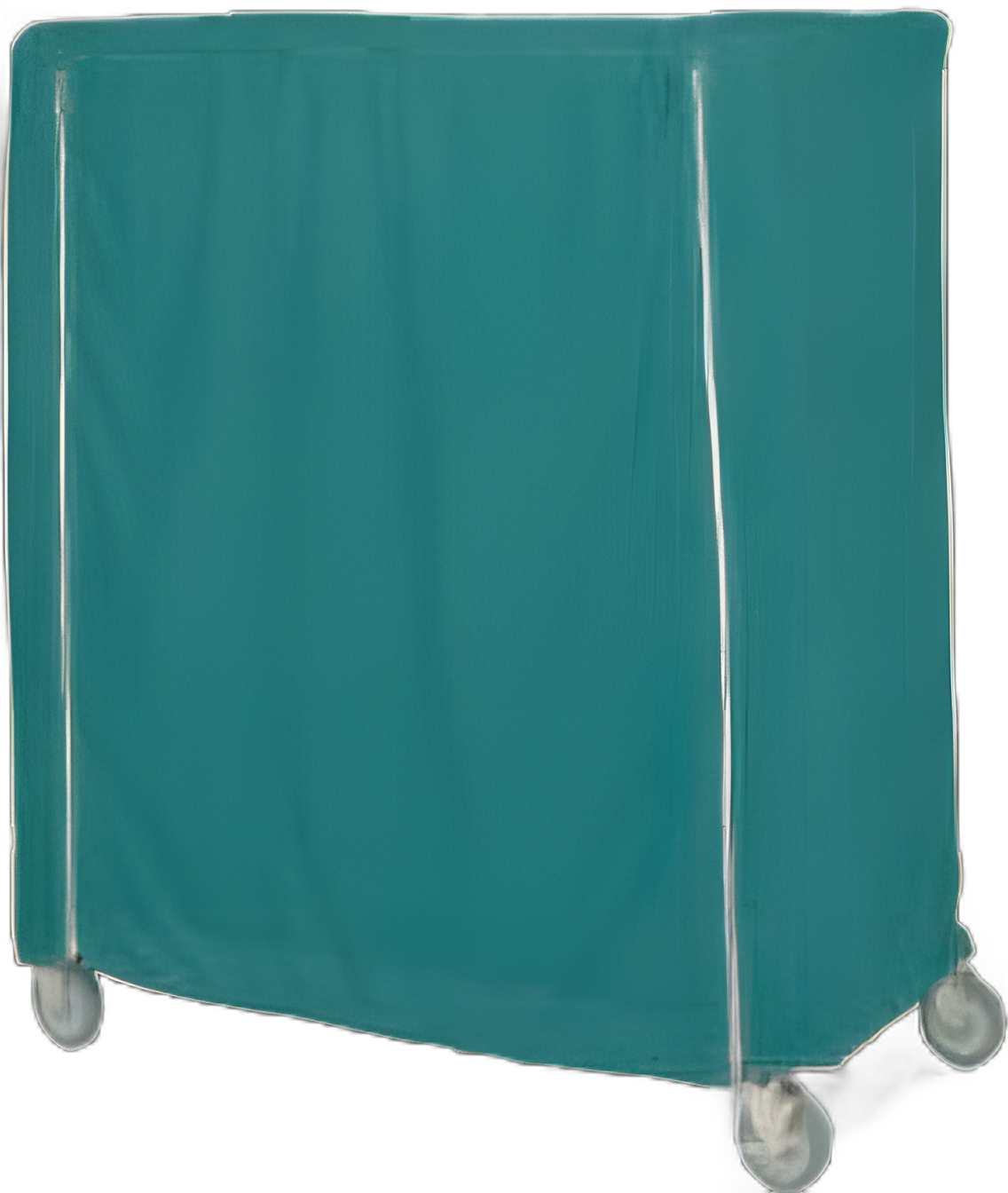 Cart Cover Metro® Whie Vinyl Coated Nylon 36 L X 62 H X 18 D Inch Hook and Loop Closure
