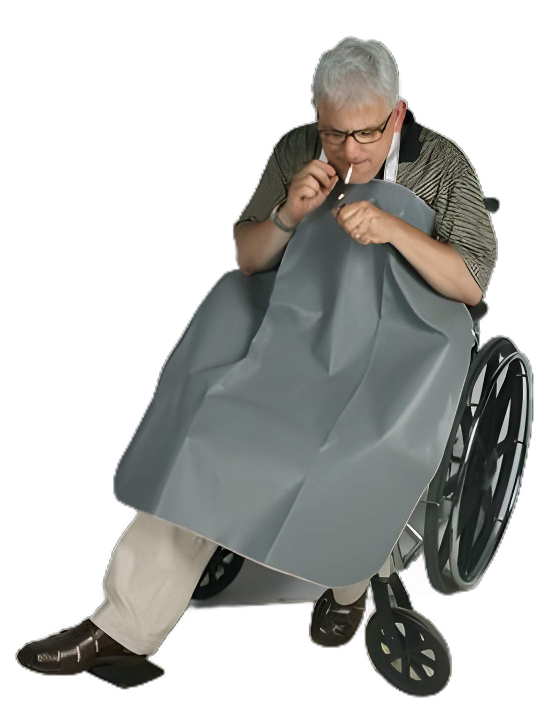 Smoker's Apron AliMed® Gray