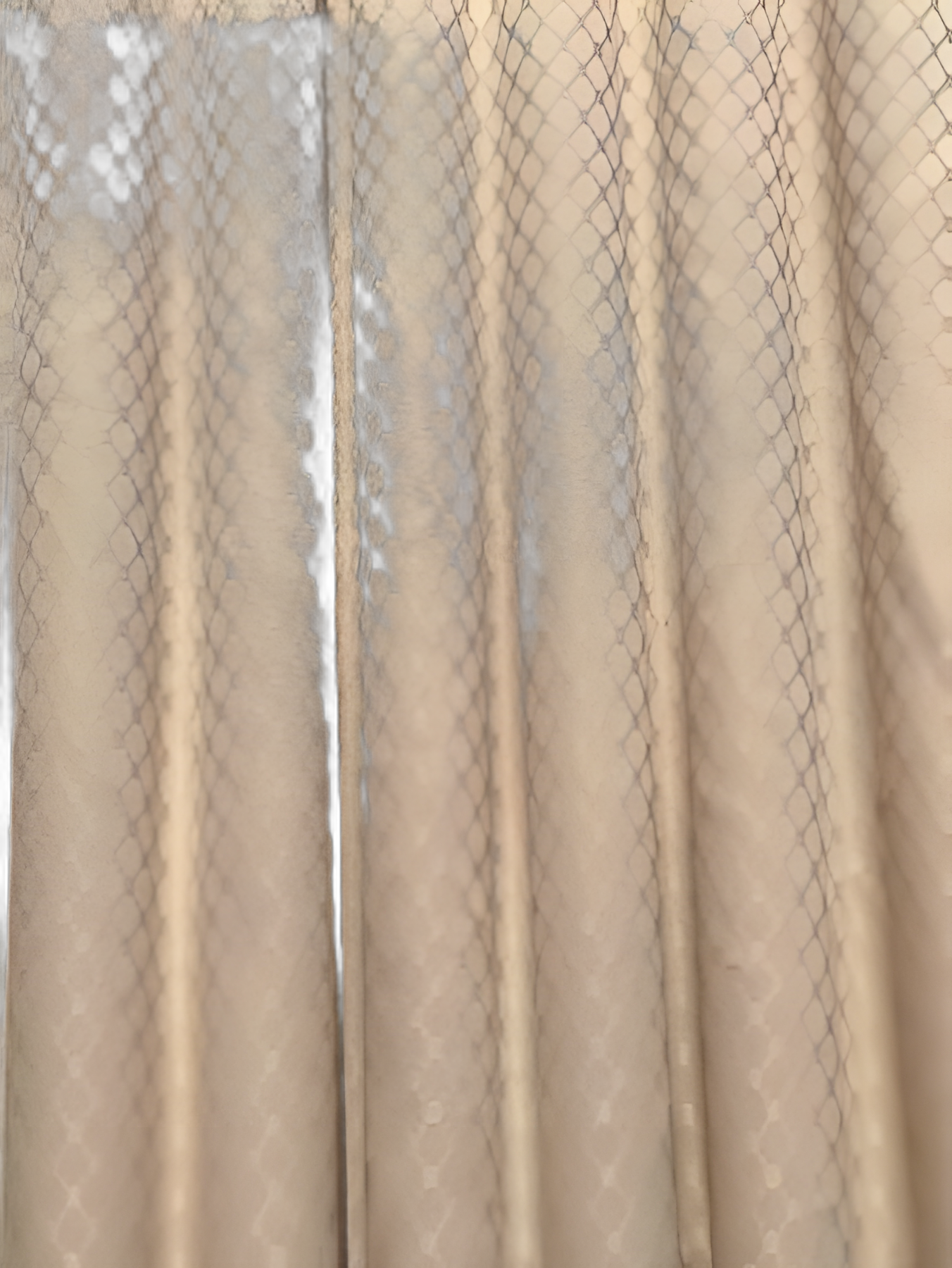 Cubicle Curtain 124X84-C-BISCUIT for Hospital Privacy - Cubicle Curtain Factory