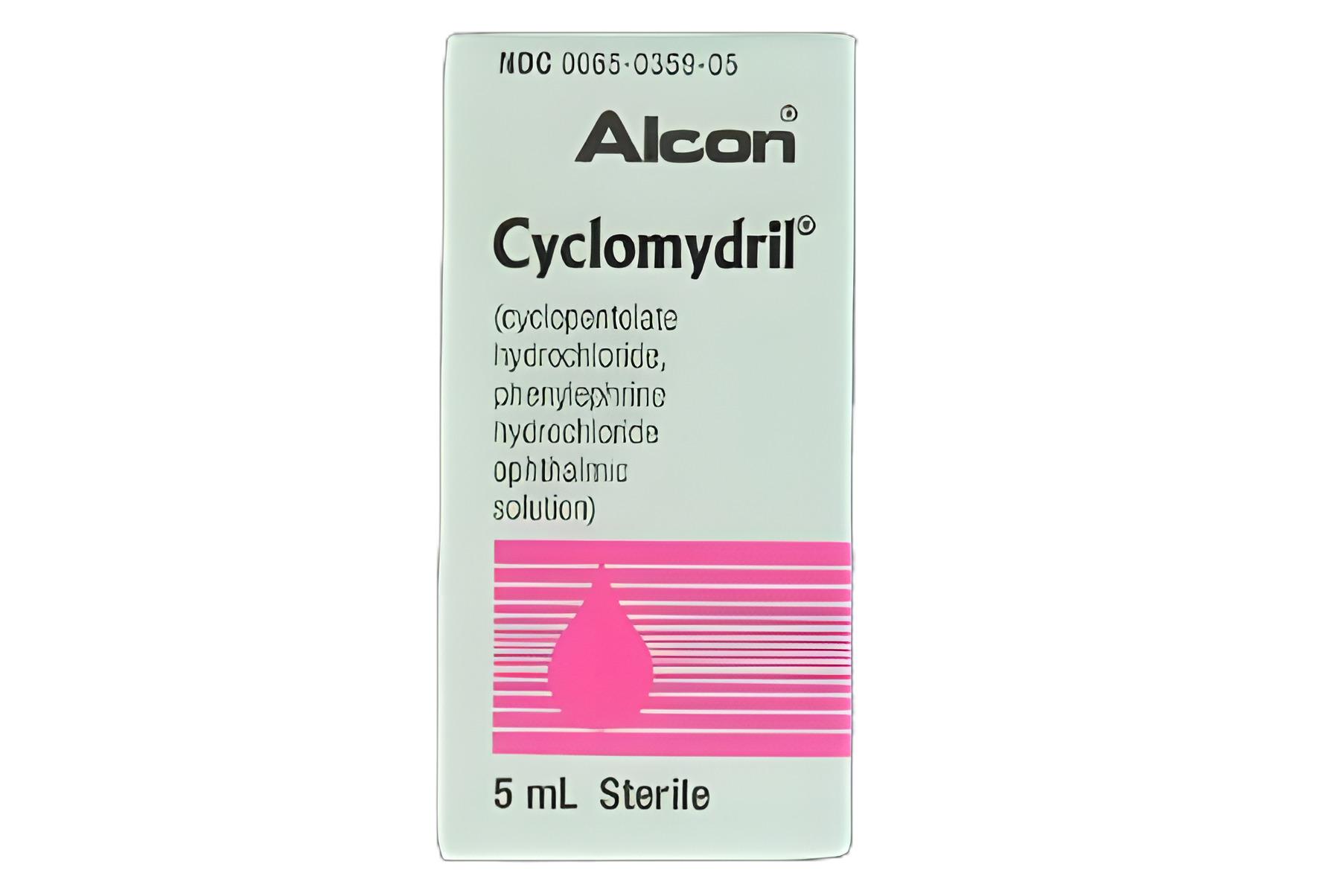 Cyclomydril™ Phenylephrine HCl / Cyclopent HCl 1% - 0.2% Solution Dropper Bottle 5 mL