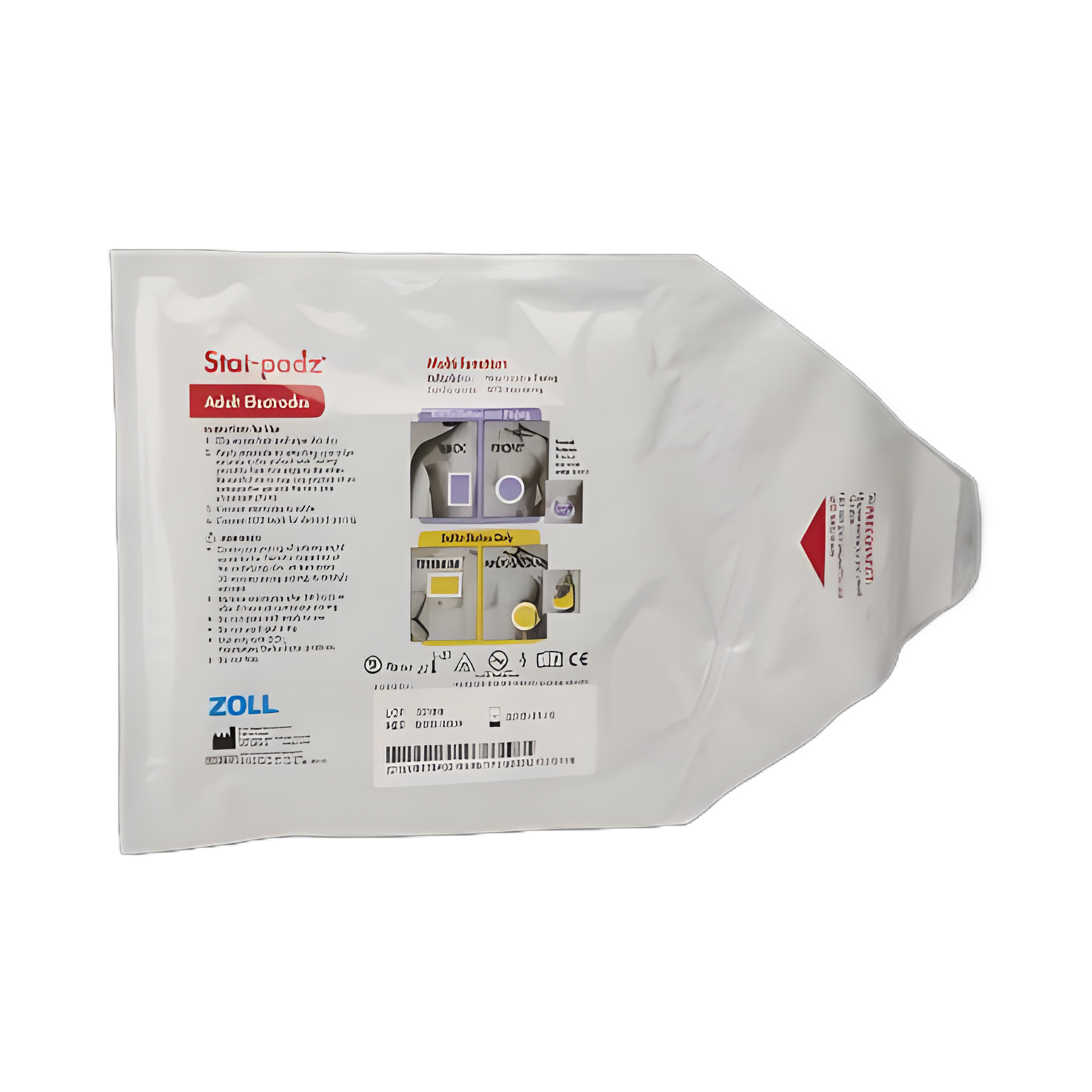 Multi-Function Electrode Pad Stat Padz® Adult - 8900-4004
