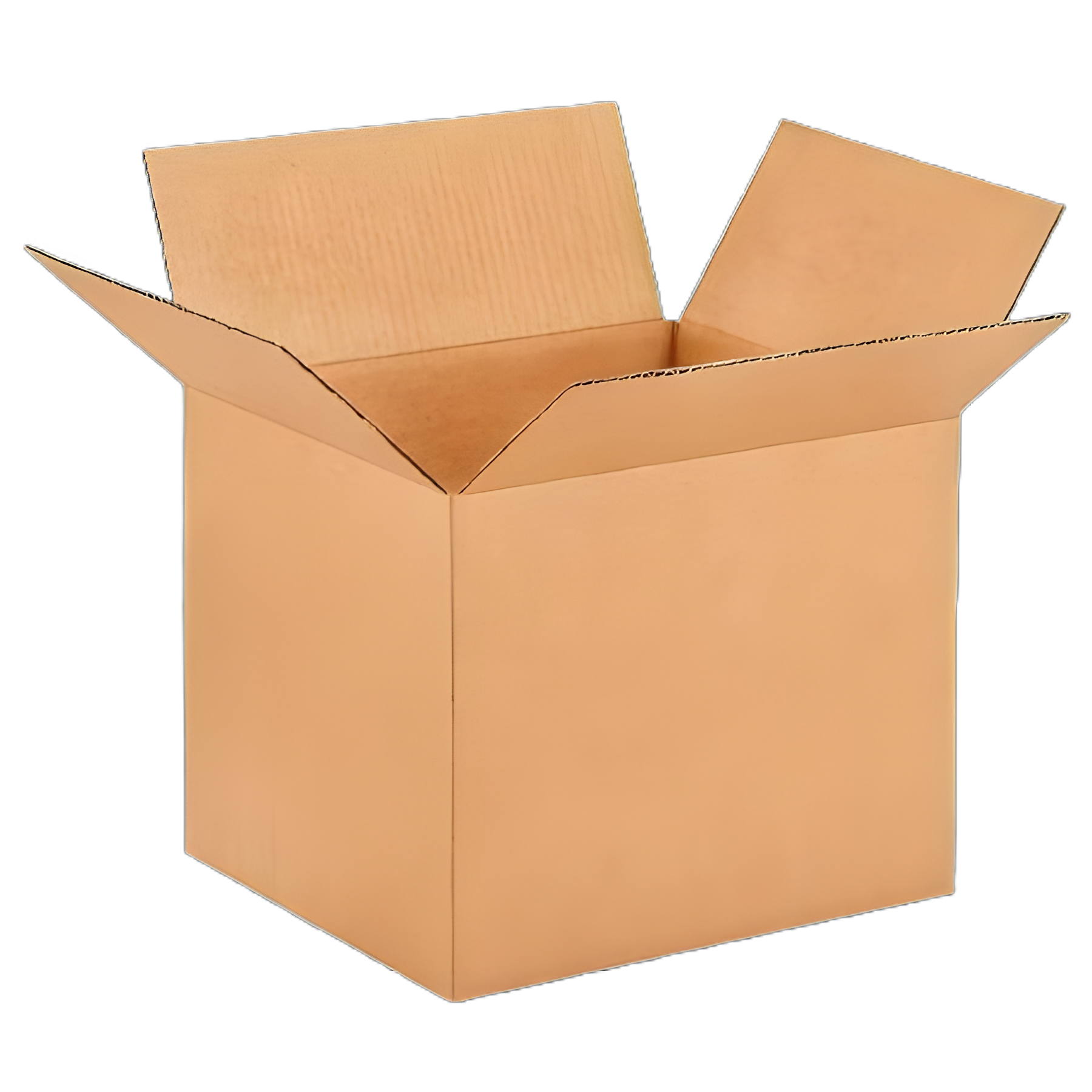 Uline Corrugated Storage Box 12x12x14 Inch - Eco-Friendly for Medical Supplies