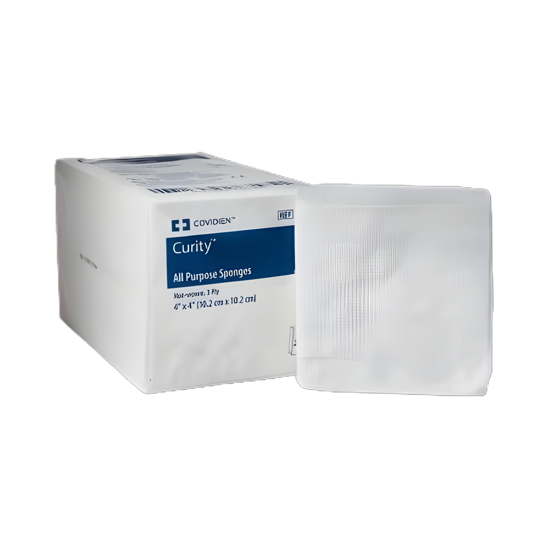 Nonwoven Sponge Curity™ 4 X 4 Inch 200 per Pack NonSterile 3-Ply Square