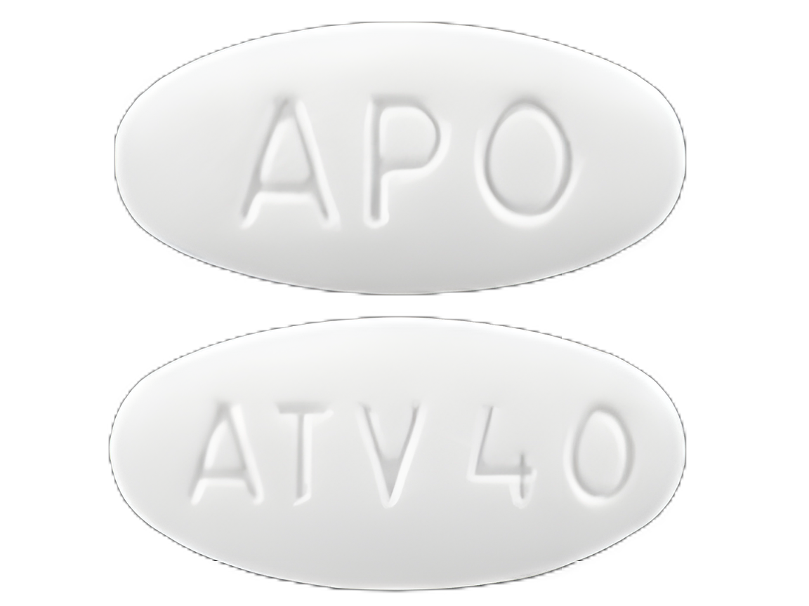 Atorvastatin Calcium 40 mg Film-Coated Tablets by AvKare - 50 Count