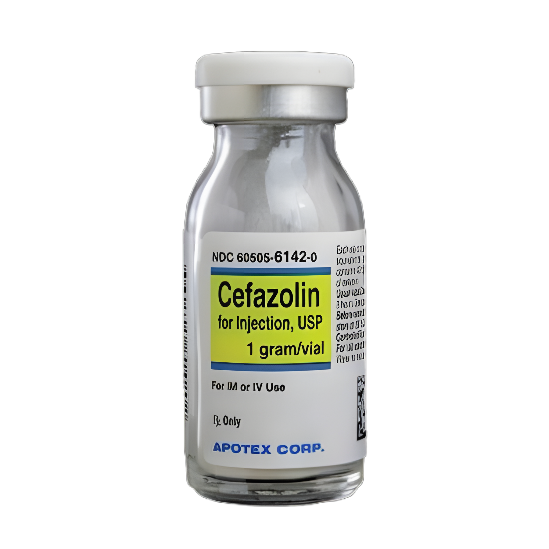 Cefazolin Sodium 1 Gram Injection - Single-Dose Vial for Antibiotic Treatment