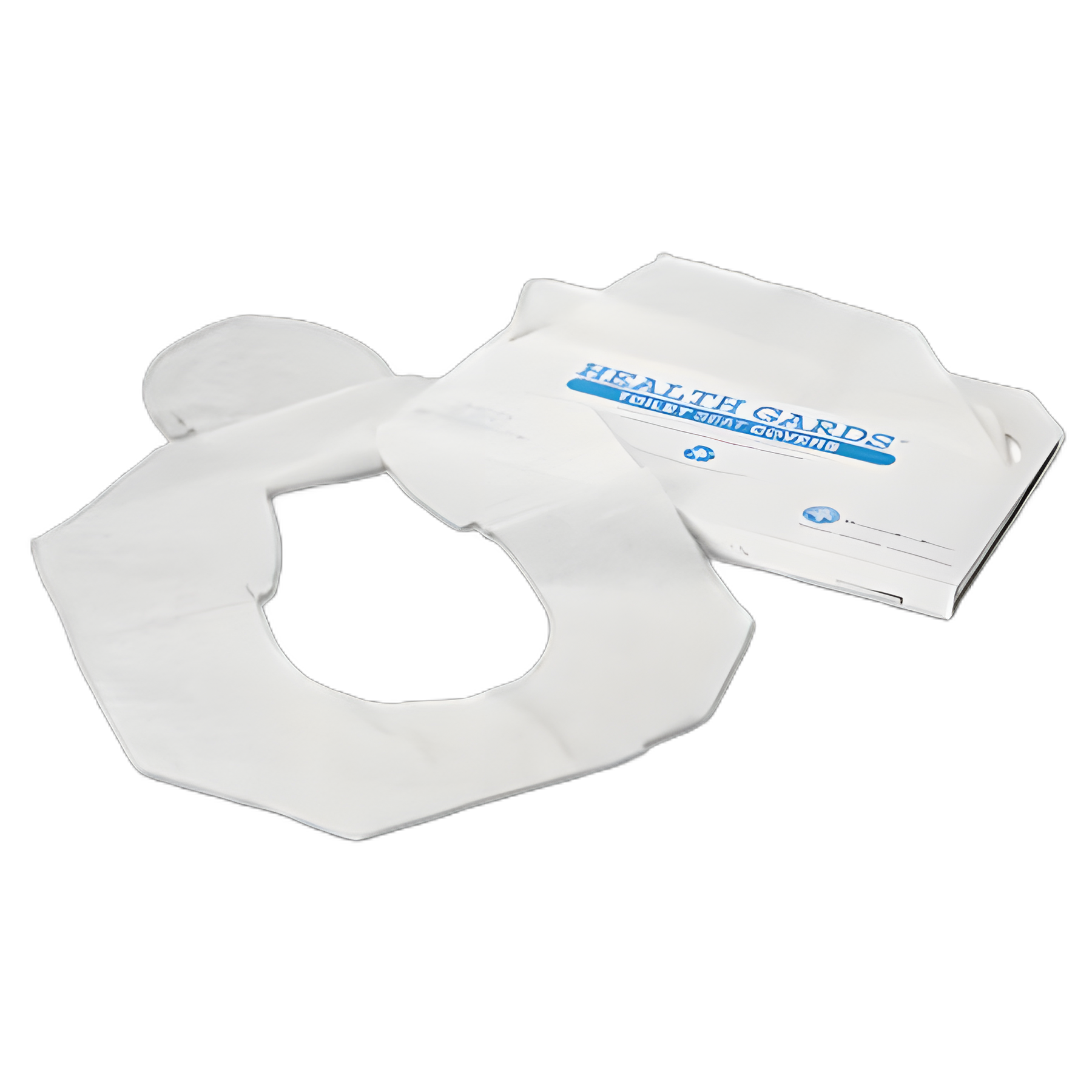 Health Gards Toilet Seat Covers, Half-Fold, 14.25 x 16.5, White, 250/Pack, 4 Packs/Carton