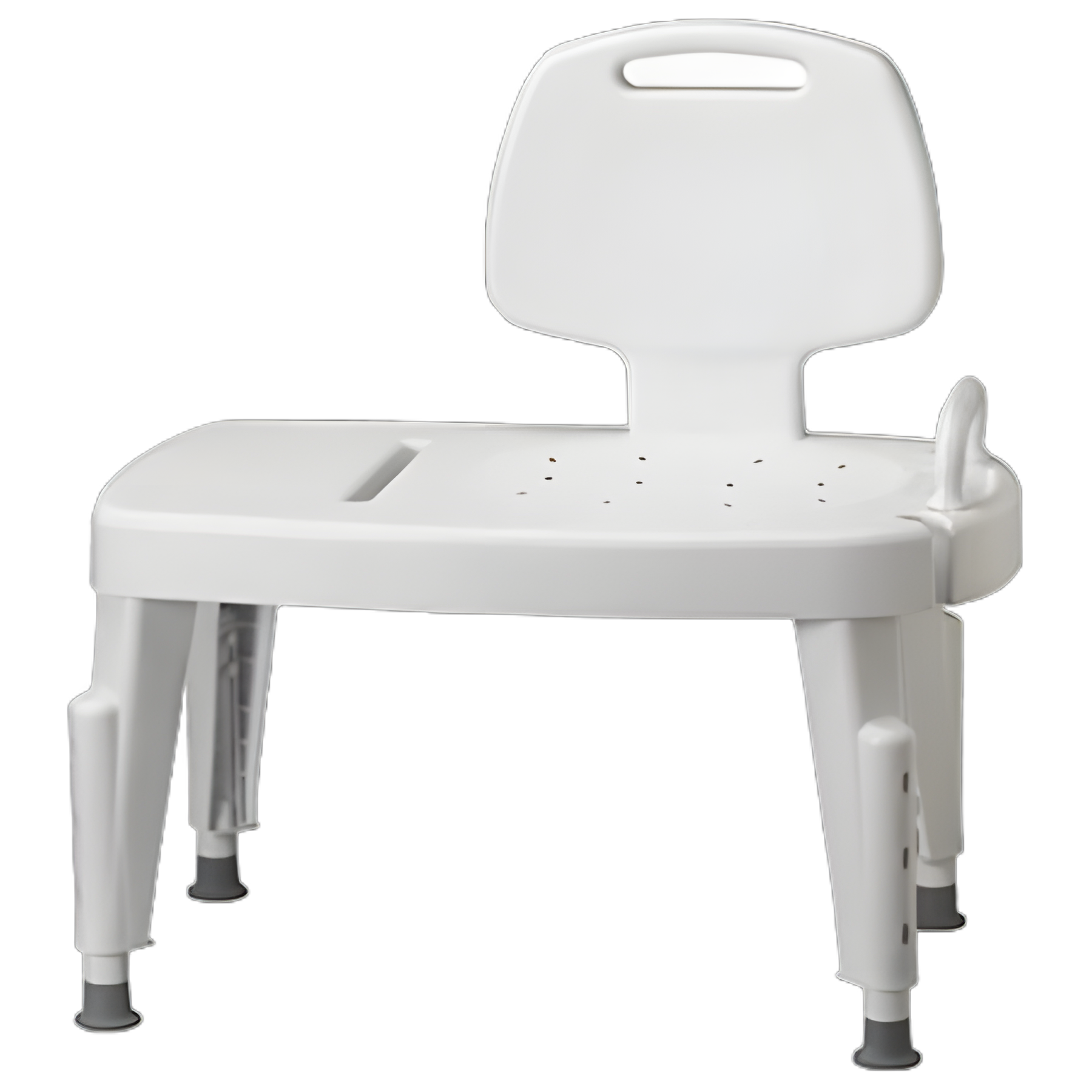 Maddak Bath Transfer Bench Removable Arm Rail 16 to 21 Inch Seat Height 350 lbs. Weight Capacity