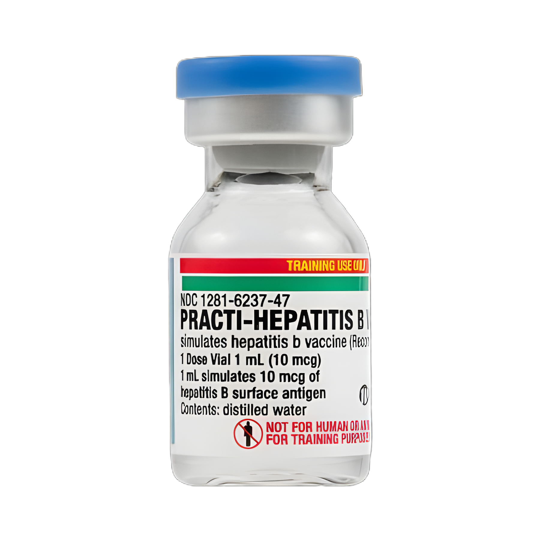 Wallcur Practi-Hepatitis B Vaccine DS for Clinical Training - 40 per Box