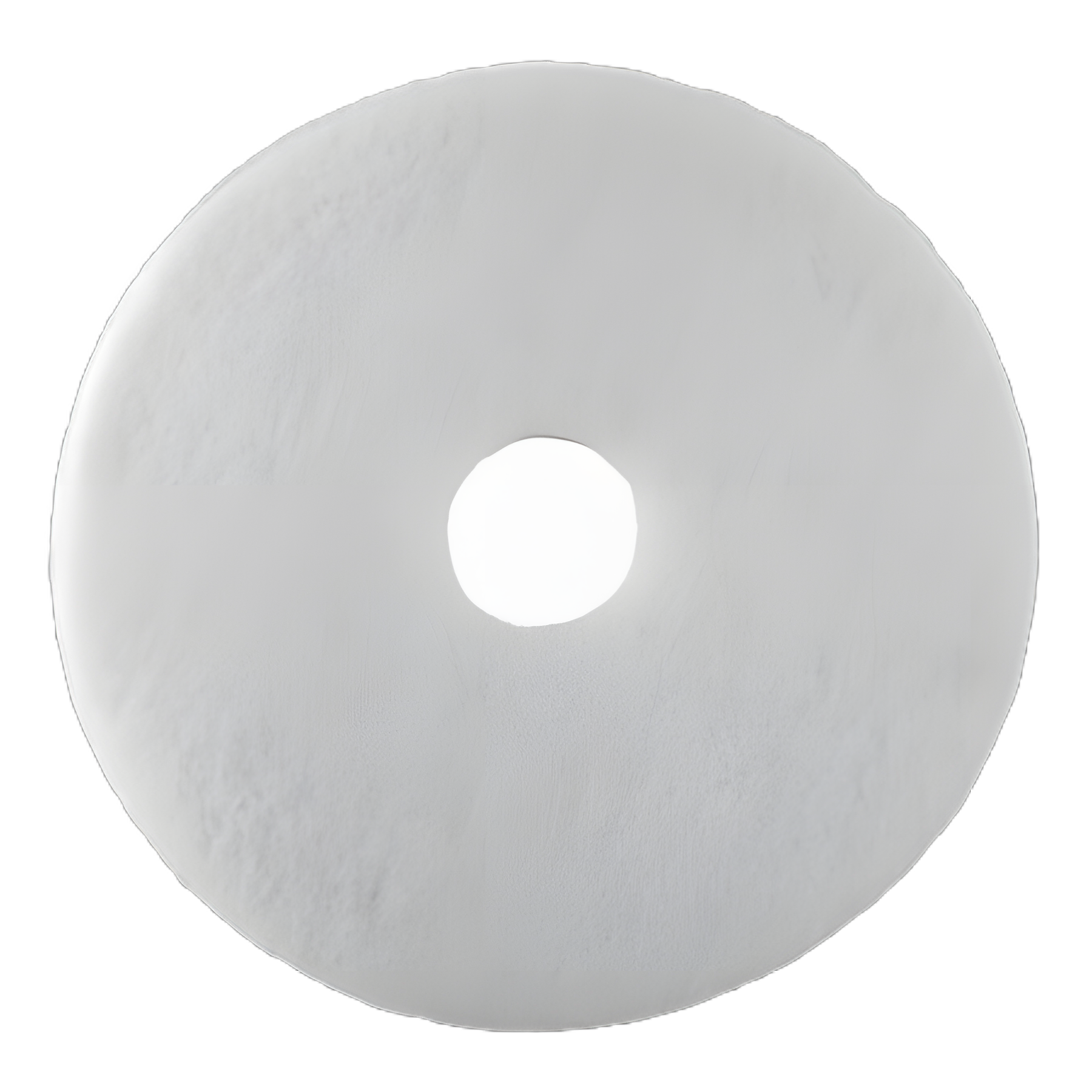 Hard Floor Polishing Pad 19 Inch Diameter White Polyester / Nylon