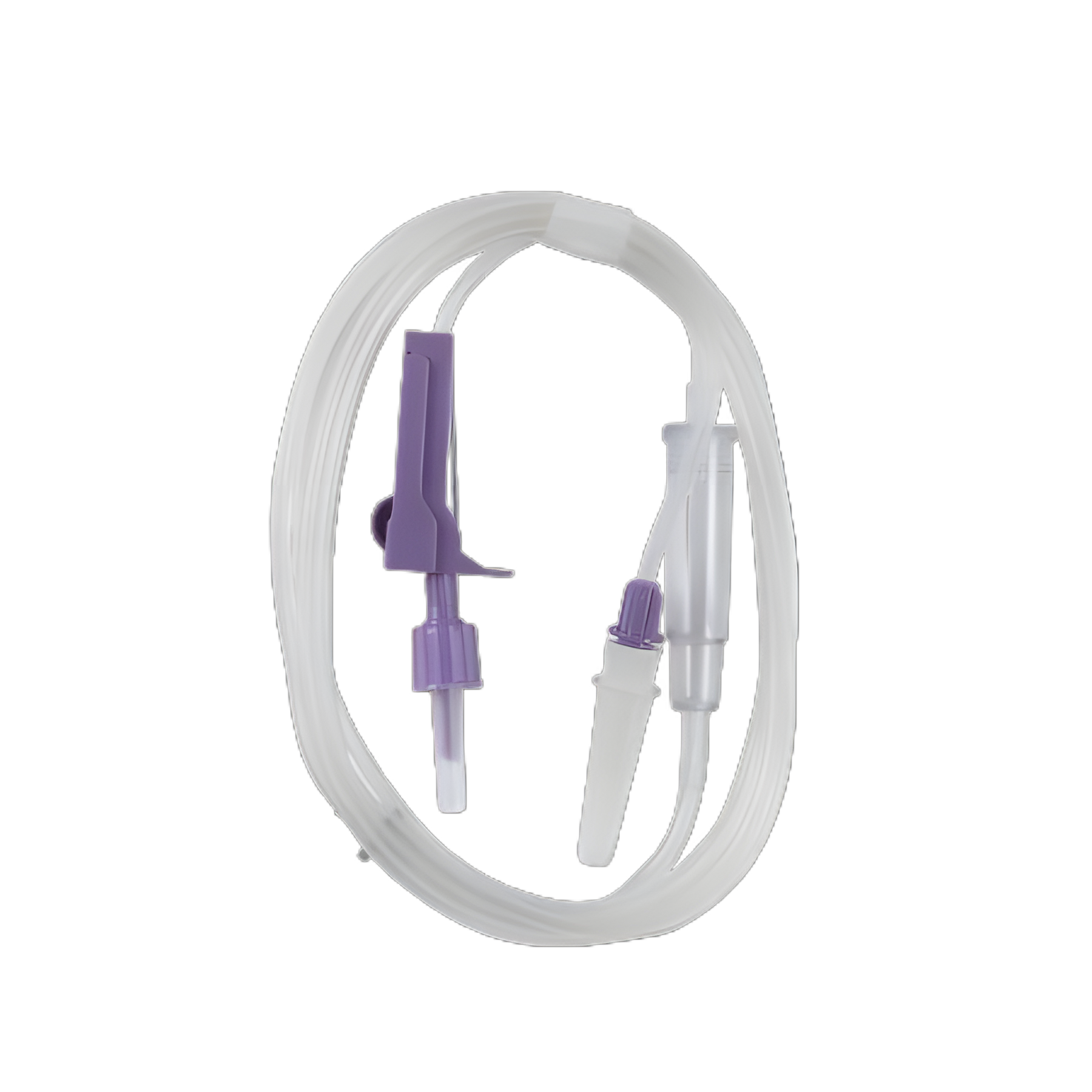 Enteral Feeding Pump Spike Set with ENFit™ Connector AMSure® PVC NonSterile ENFit® Connector
