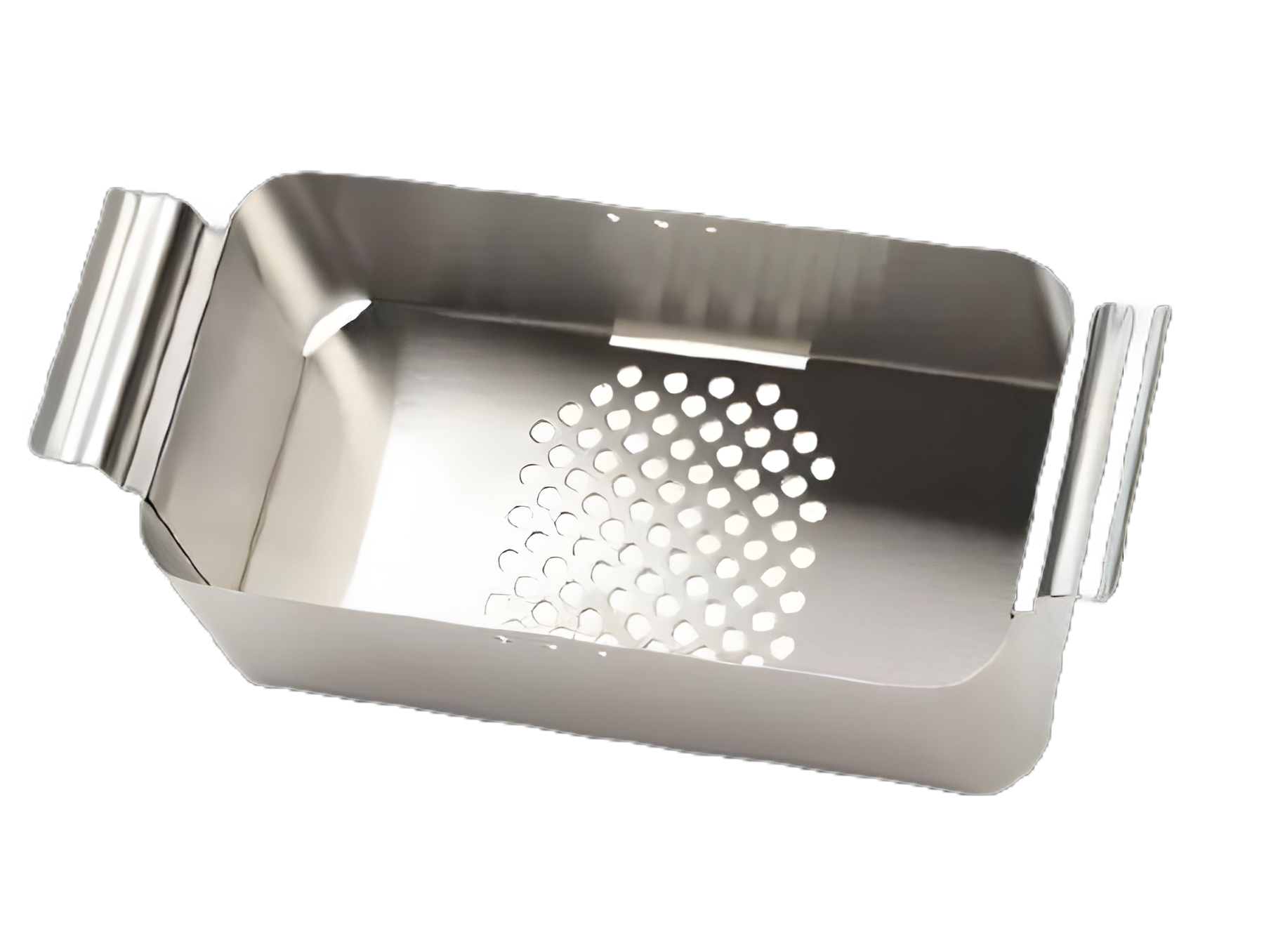 Ultrasonic Cleaning Basket 6 X 9 Inch, Stainless Steel, Perforated Bottom, Solid Sides