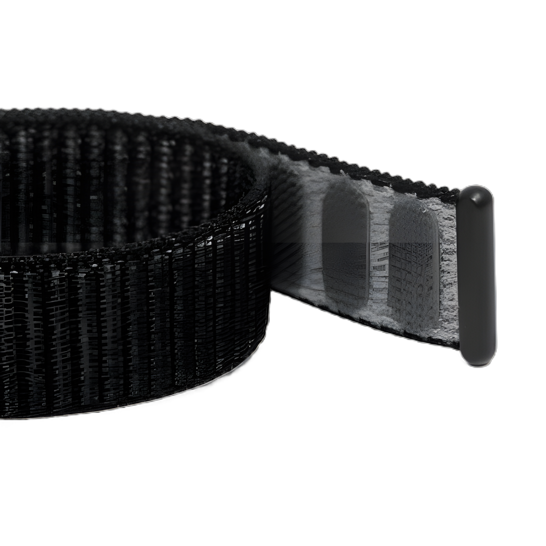 Comfort Band Embr Wave® 2 Black, Woven Nylon