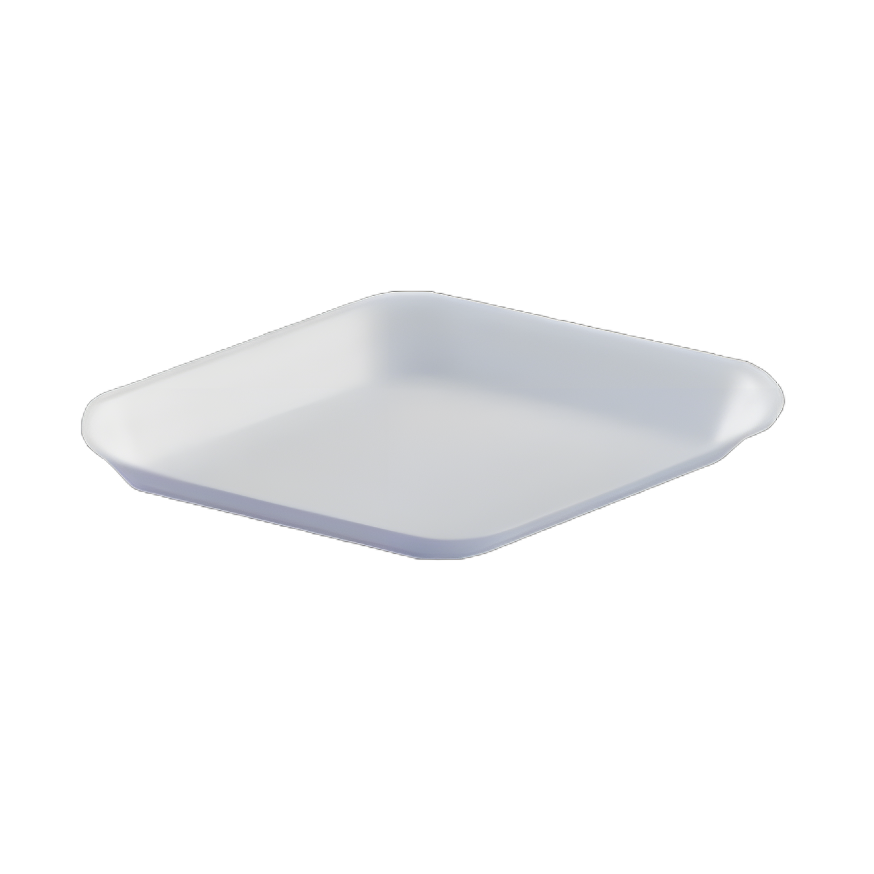 Heathrow Scientific Diamond Shaped Weighing Dish - Polystyrene, White, 5 mL