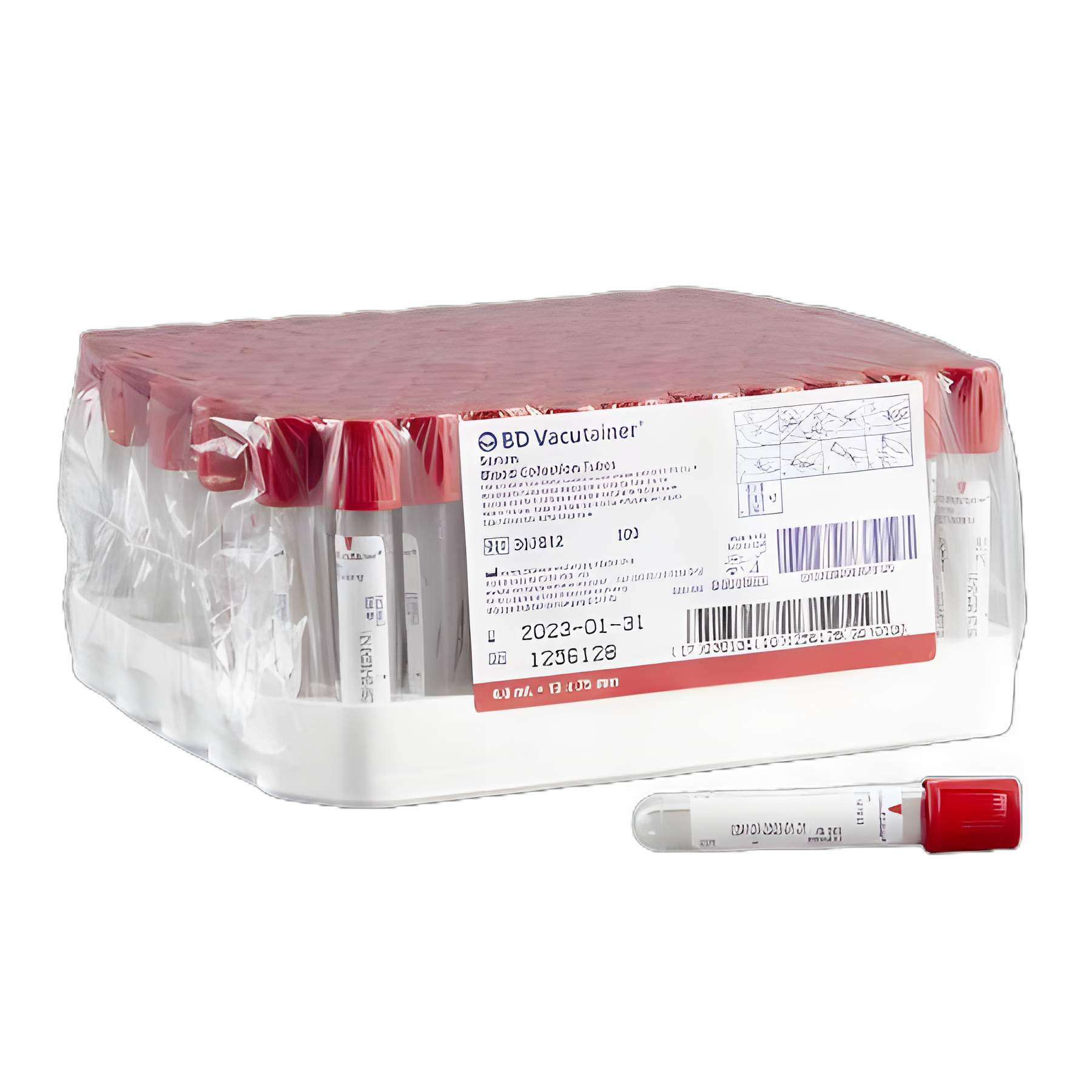 BD Vacutainer® Venous Blood Collection Tube Clot Activator Additive 4 mL BD Hemogard™ Closure Plastic Tube