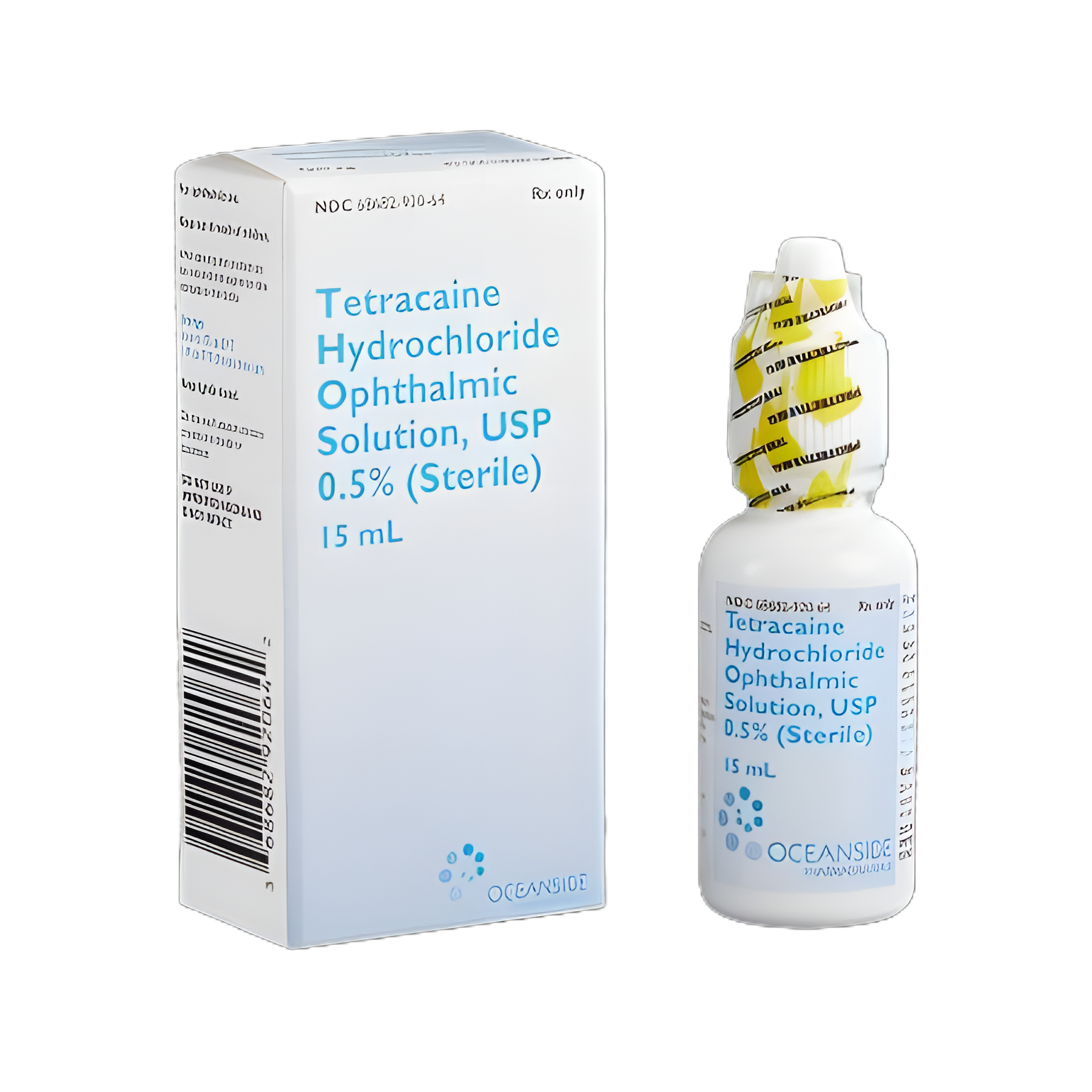 Tetracaine HCl 0.5% Ophthalmic Drops, 15 mL Dropper Bottle - Bausch Health