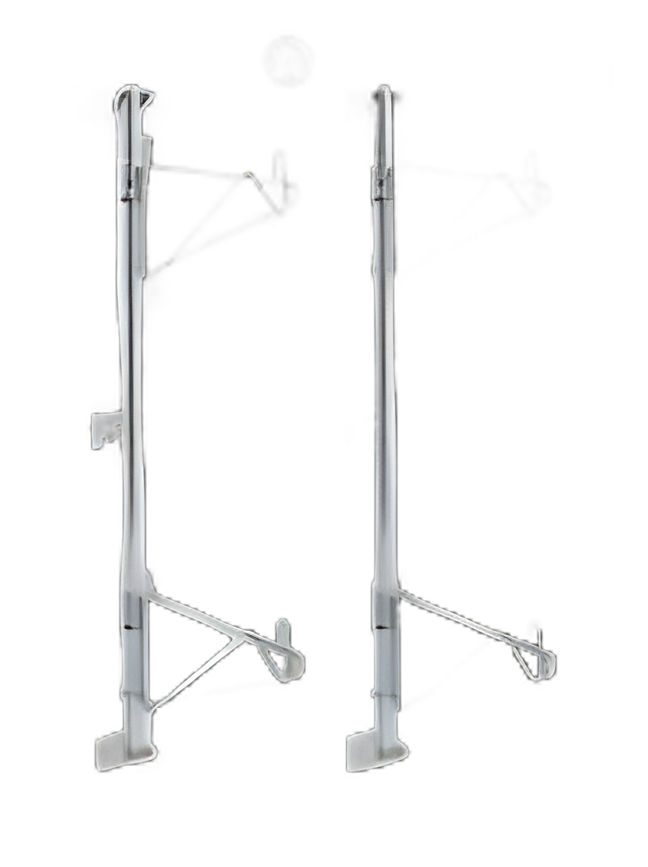End Unit Wall Mount Super Erecta® For 14 Inch Width Shelf