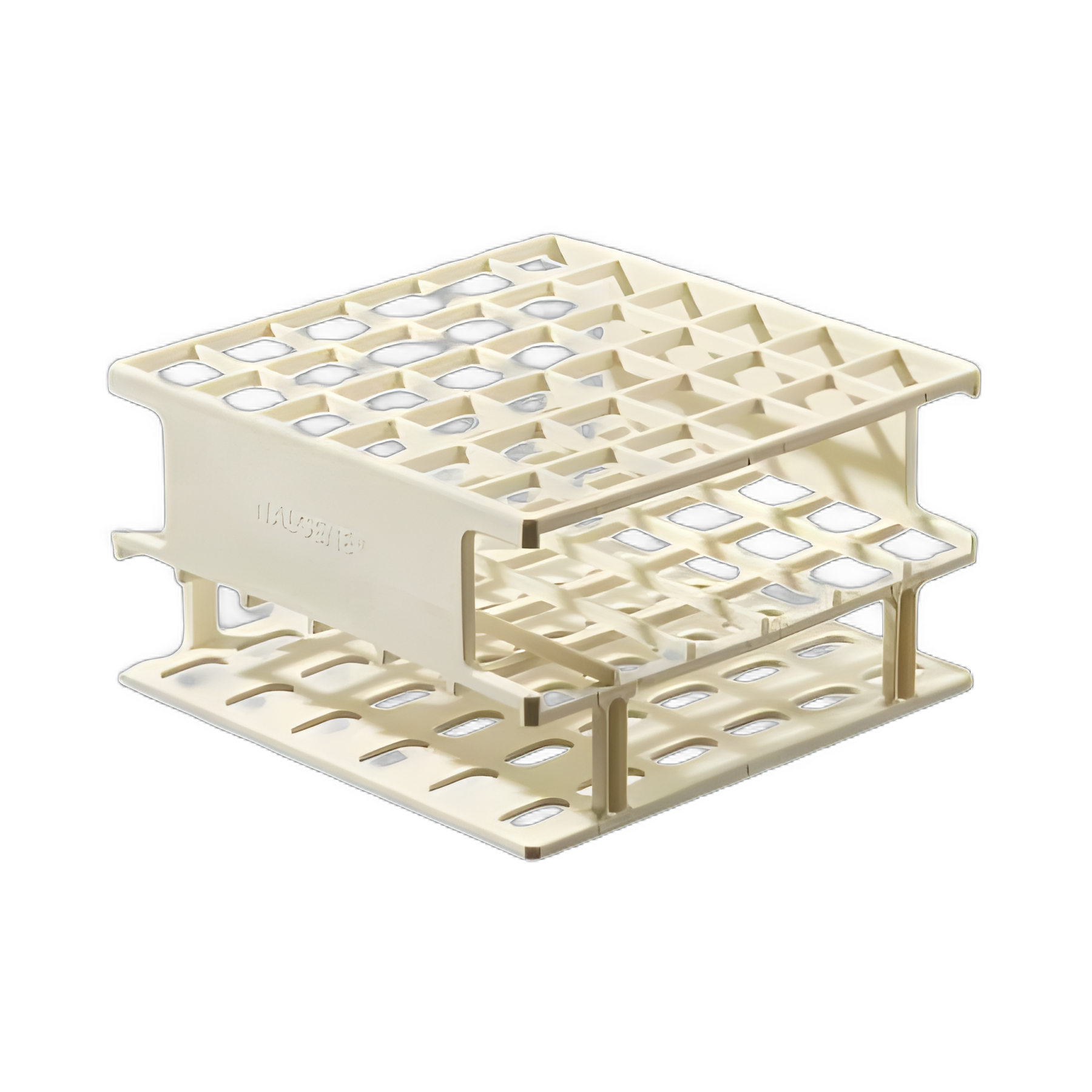 Nalgene Unwire Half Rack Test Tube Rack, 36-Place, 16mm, Autoclavable, for Lab Use