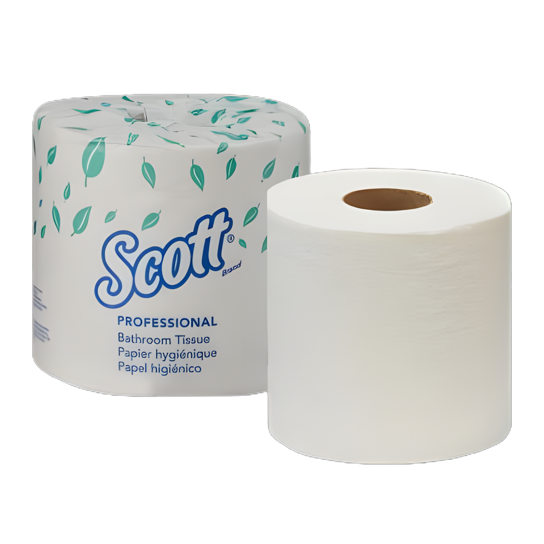Toilet Tissue Scott® Essential White 2-Ply Standard Size Cored Roll 550 Sheets 4 X 4-1/10 Inch - 04460