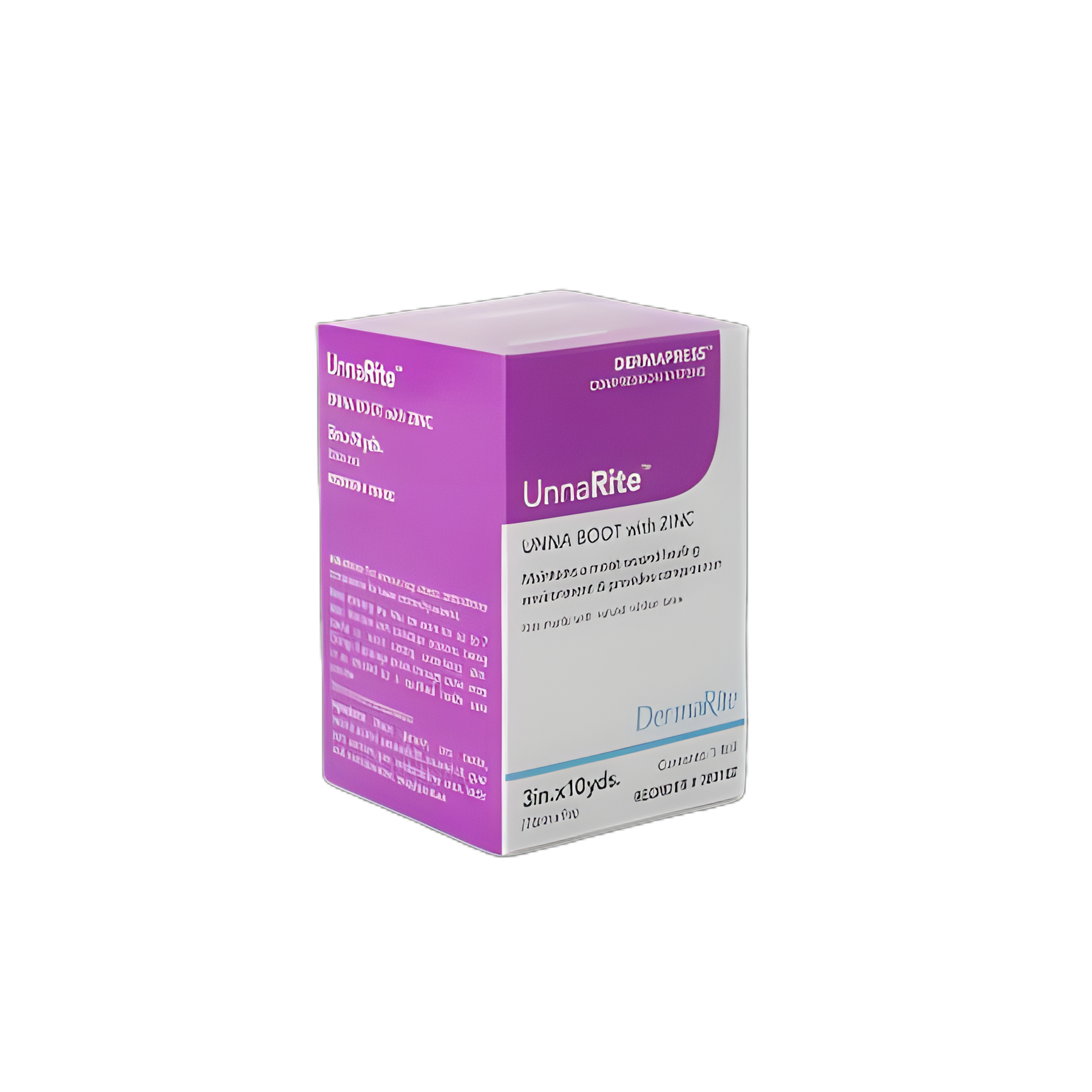 UnnaRite™ Unna Boot Zinc Oxide Compression Bandage 3 Inch X 10 Yard