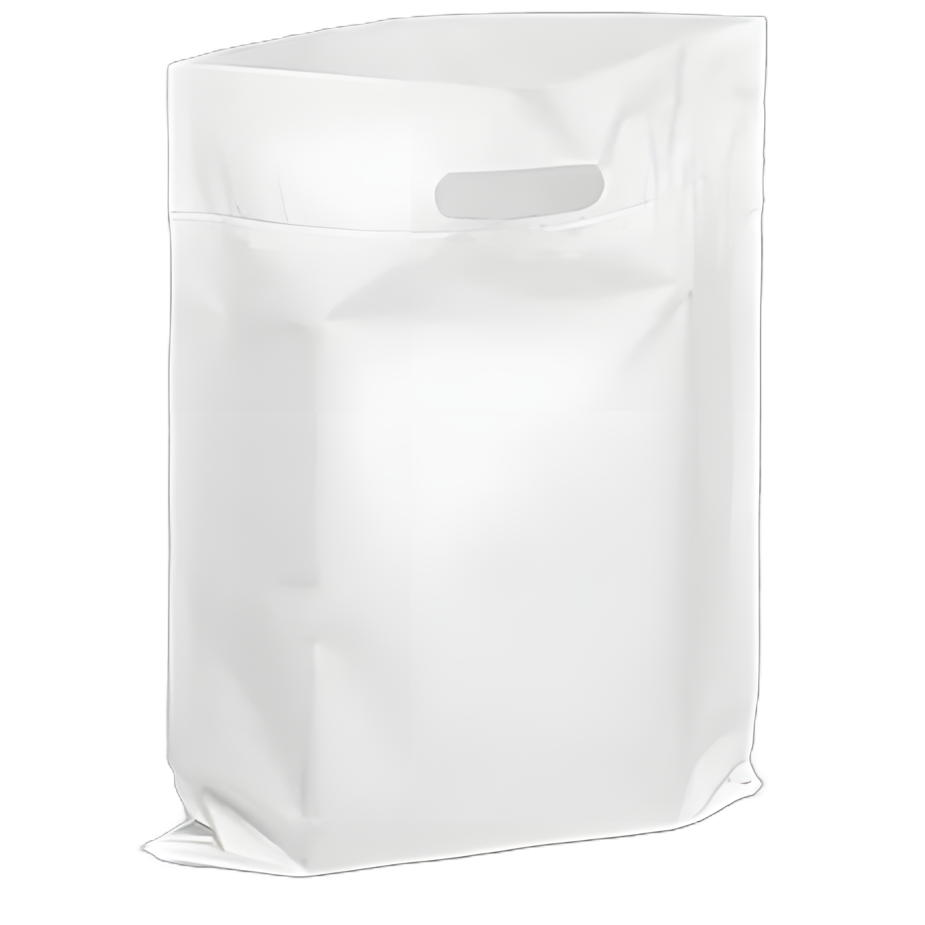 Polyethylene Open Ended Handle Bag 12 X 15 Inch 1.5 mil for Medical Supplies - S-7632W
