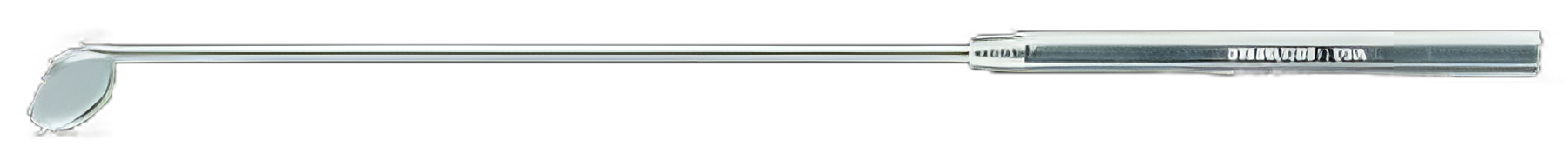 Laryngeal Mirror Miltex® Size 1 / 16 mm Stainless Steel Octagon Threaded Handle