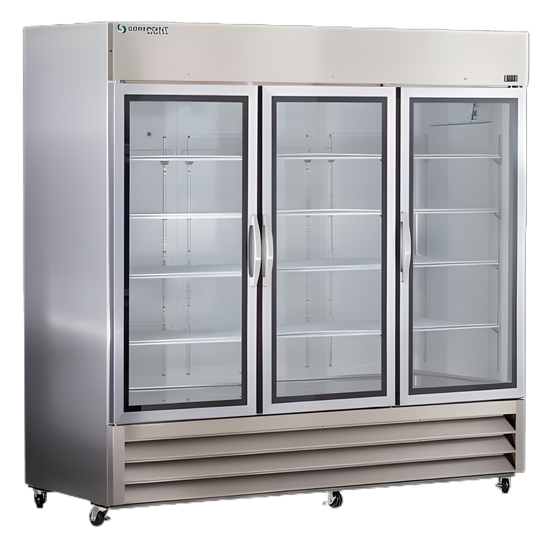 Corepoint™ Scientific 72 cu.ft. Medical Laboratory Refrigerator with 3 Swing Glass Doors and Cycle Defrost