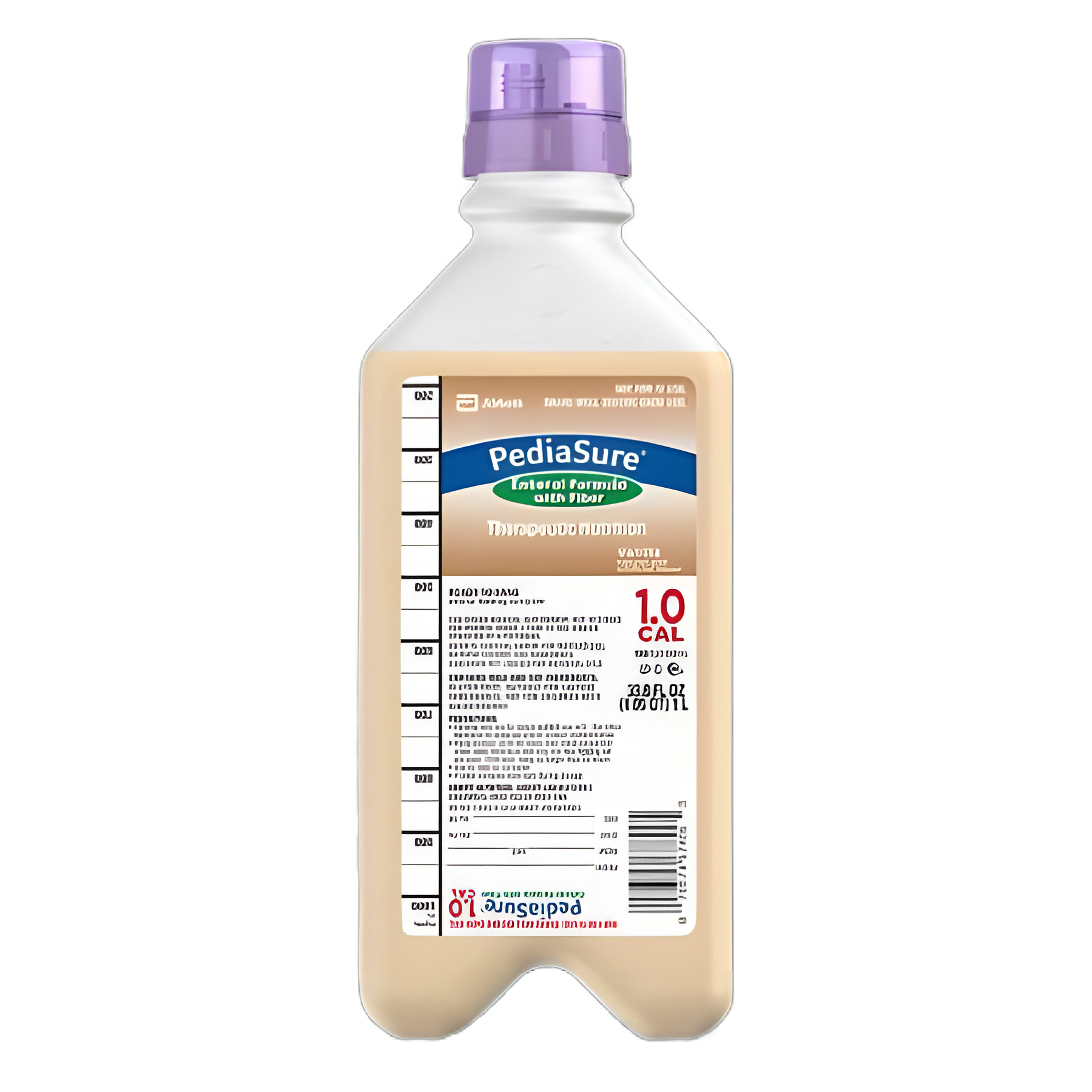 PediaSure® 1.0 Cal with Fiber Vanilla - Pediatric Tube Feeding Formula, 1 Liter RTH