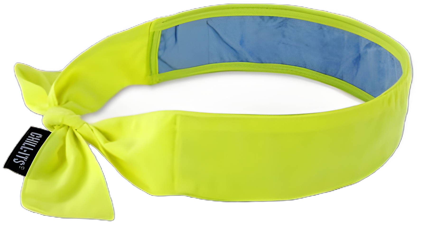 Evaporative Cooling Bandana with Cooling Towel Chill-Its® Lime One Size Fits Most