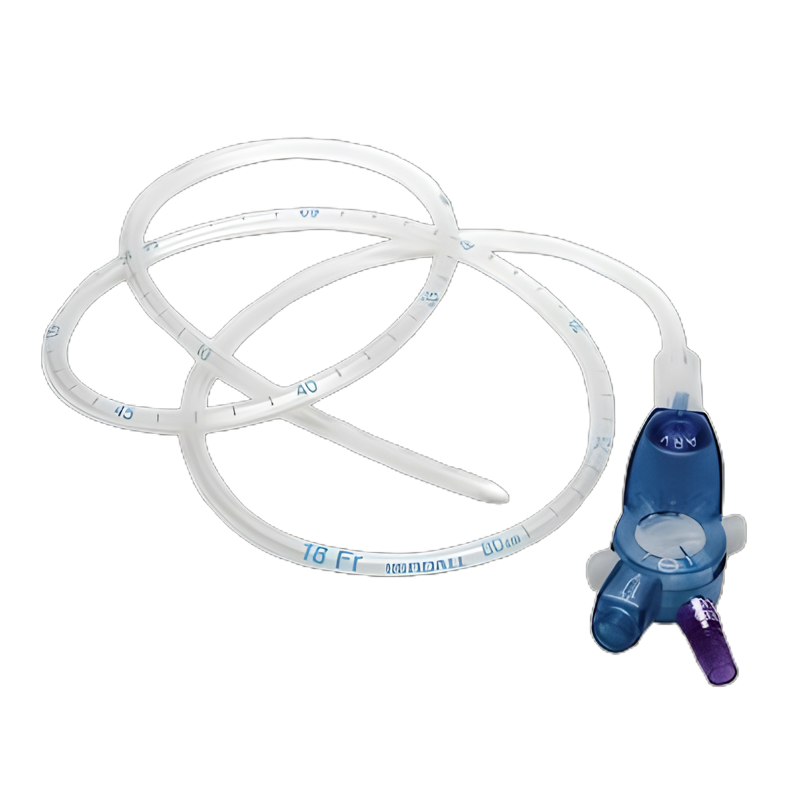 Salem Sump™ 14 Fr. Silicone Gastric Tube with Anti-Reflux Valve and Multifunction Port