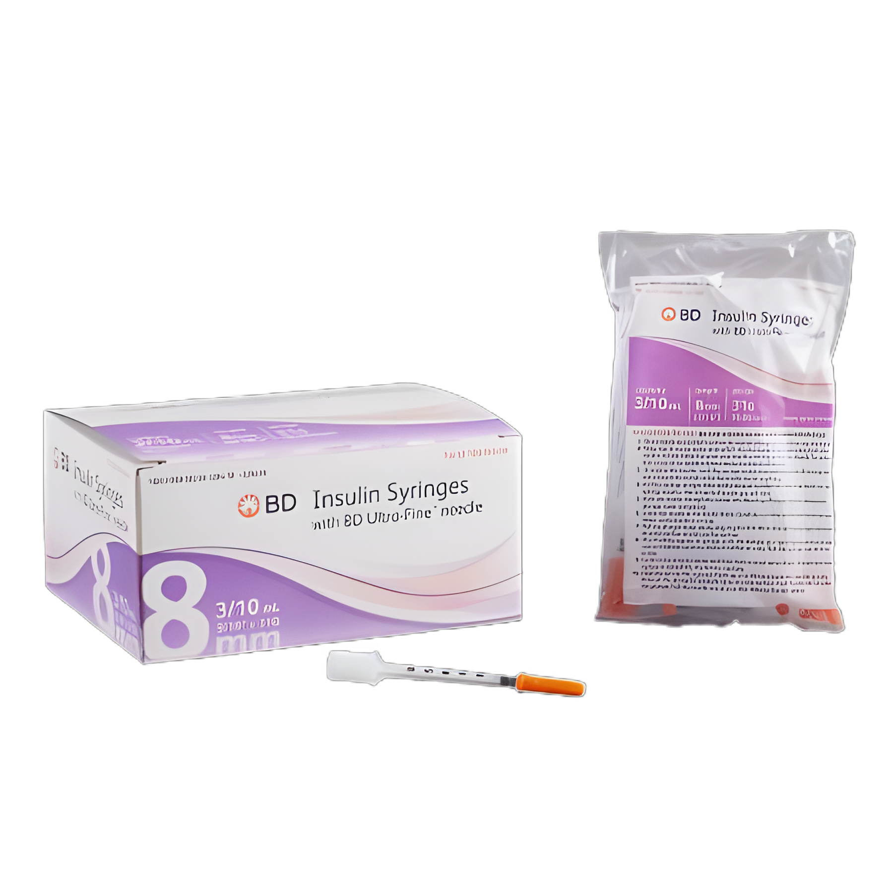 Ultra-Fine™ 0.3 mL Insulin Syringe with 31 Gauge Needle by embecta Medical