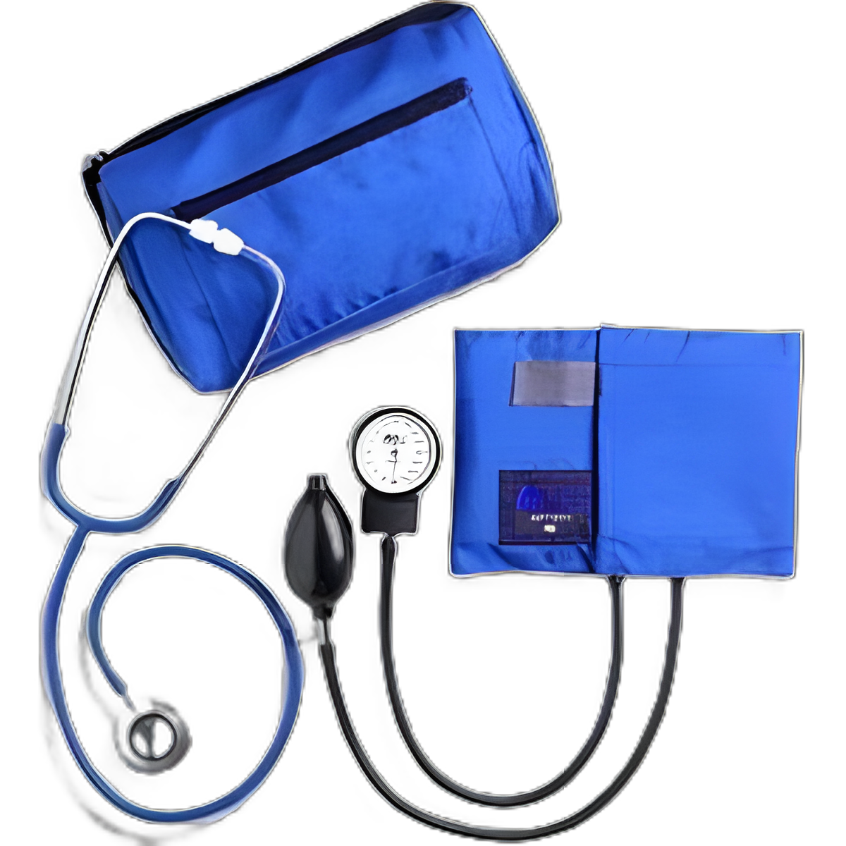 Reusable Aneroid / Stethoscope Set Match Mates® Adult Cuff Dual Head General Exam Stethoscope Pocket Aneroid - 01-260-211