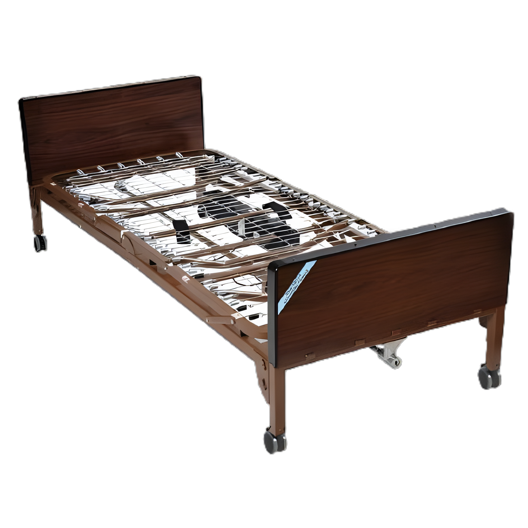 Electric Bed Delta® Ultra-Light 1000 Home Care 88 Inch Length Spring Deck 12-1/2 to 21-1/2 Inch Height Range - 15033