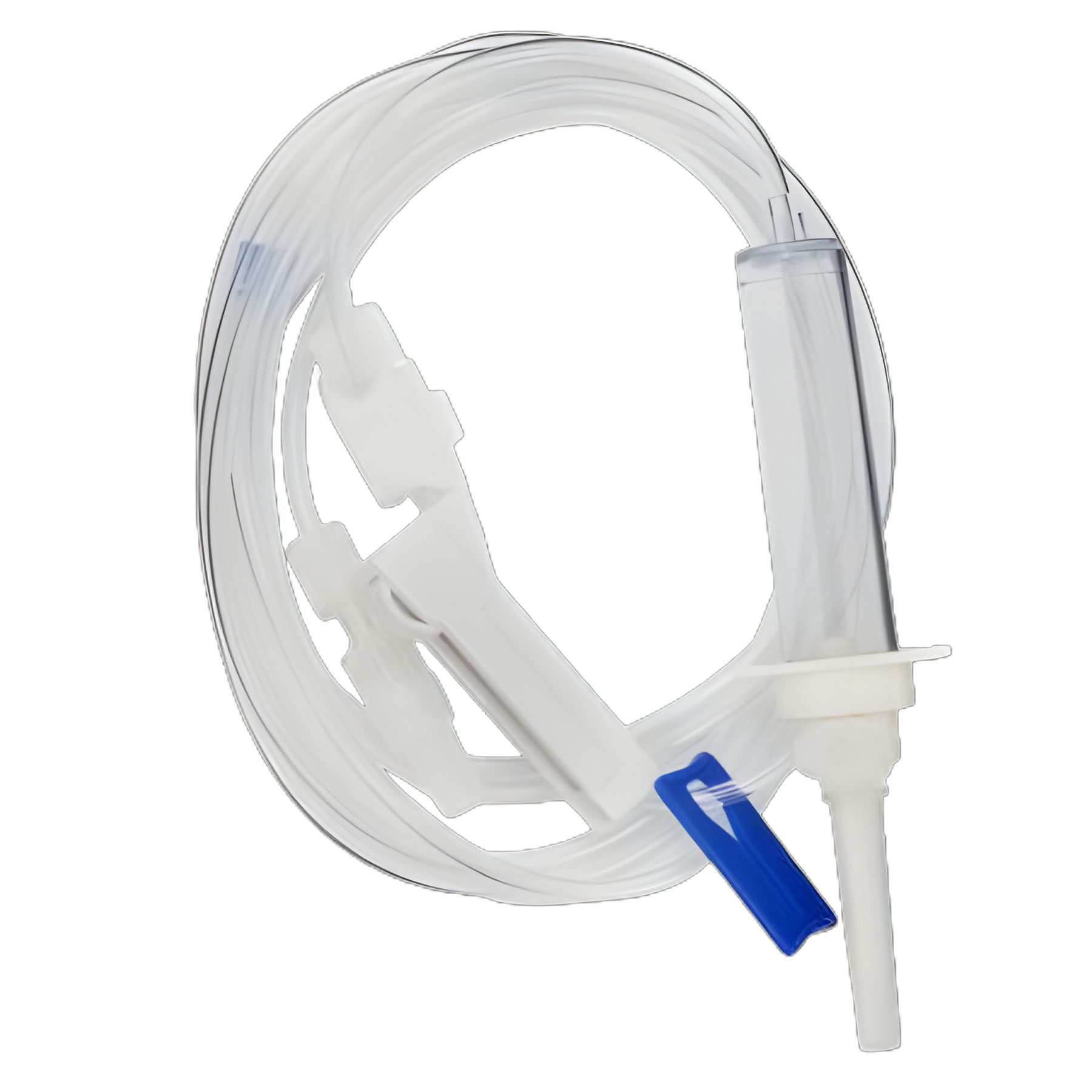 IV Pump Set Z-800 Pump 1 Port 20 Drops / mL Drip Rate Without Filter 105 Inch Tubing Solution - B2-70071-D