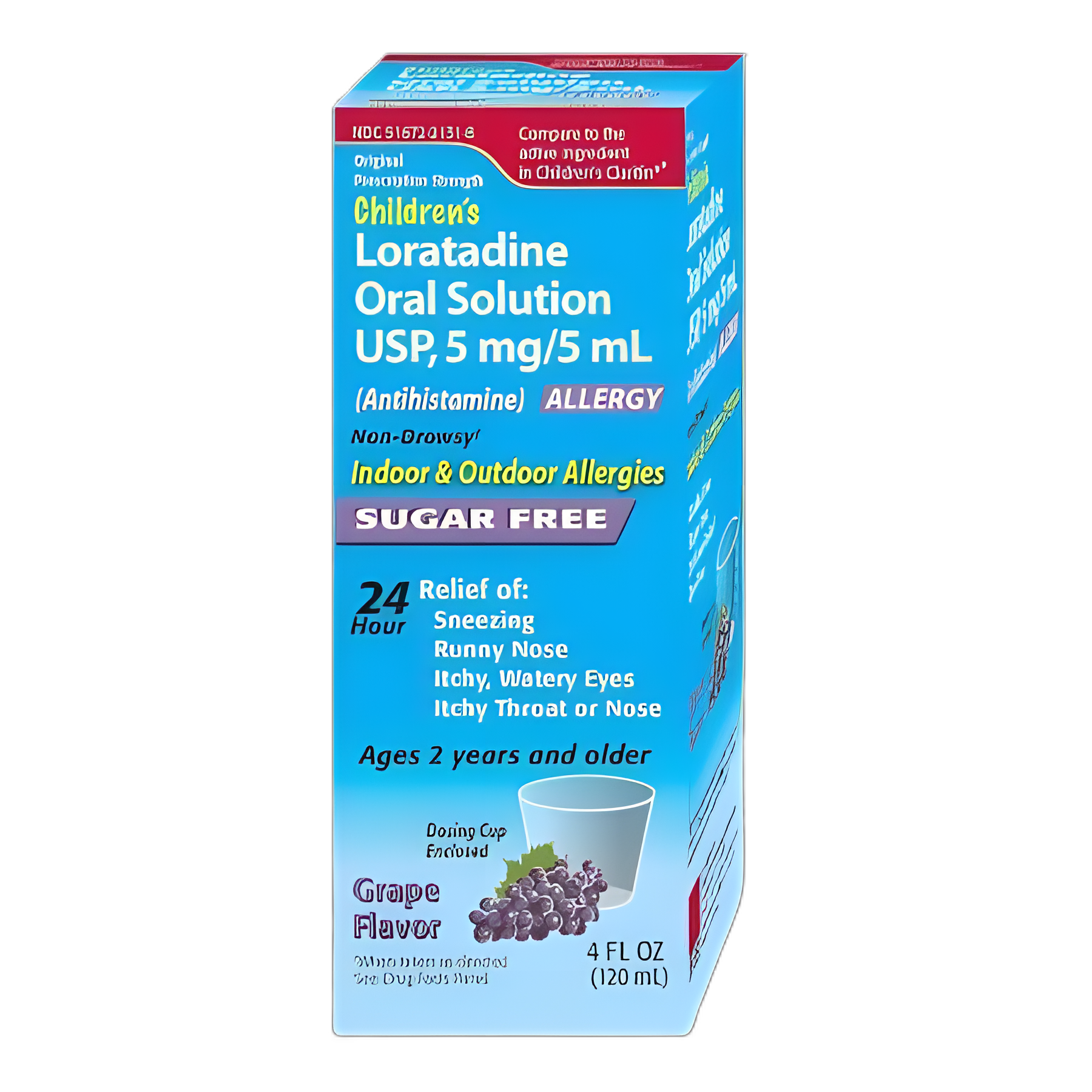 Allergy Relief 5 mg / 5 mL Strength Oral Solution 4 oz. - 51672213108