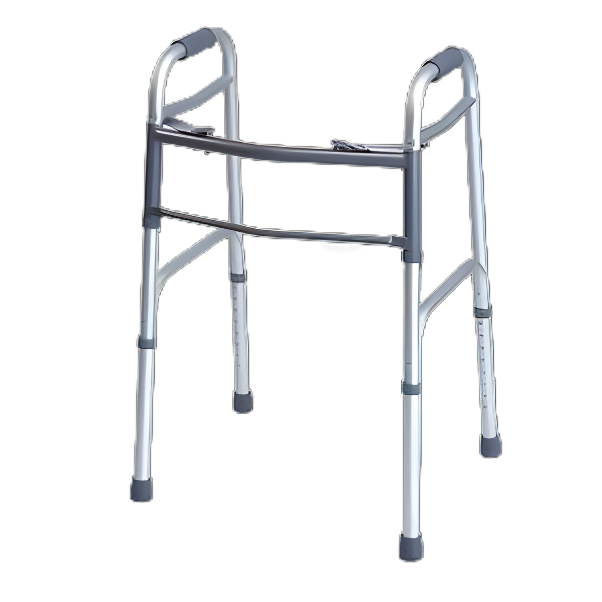 Lumex Everyday Dual Release Walker with Adjustable Height, Aluminum Frame, 300 lbs. Capacity