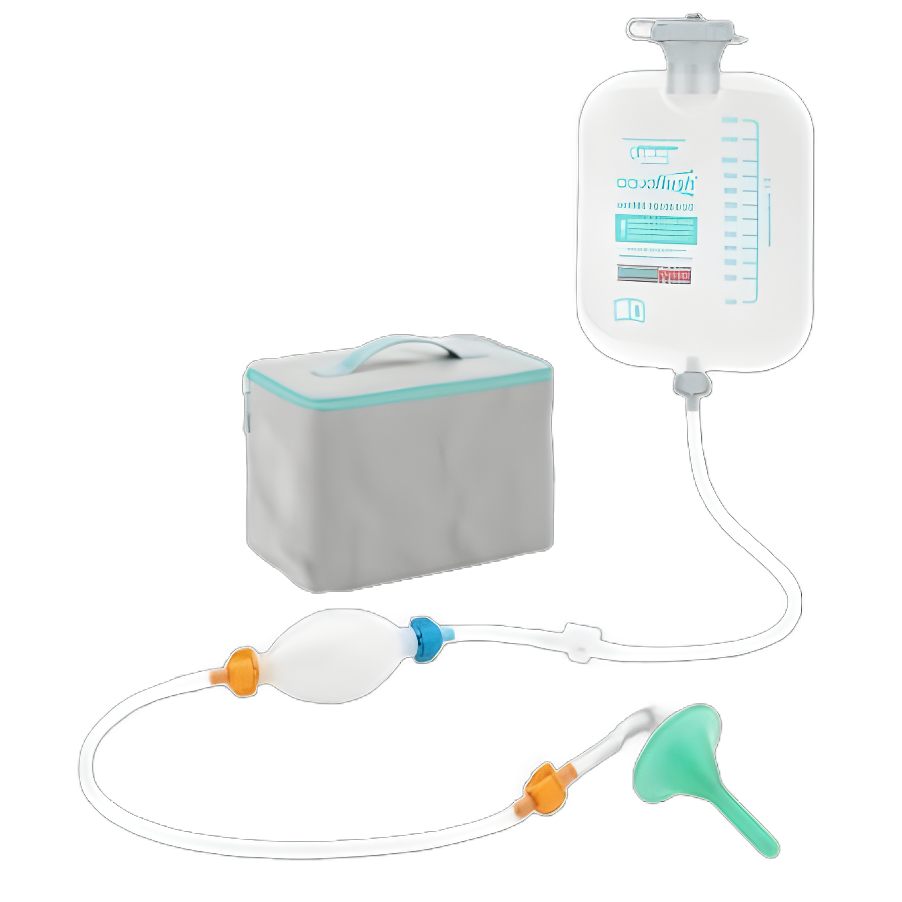 Transanal Irrigation Pediatric Bag Set Aquaflush® NonSterile