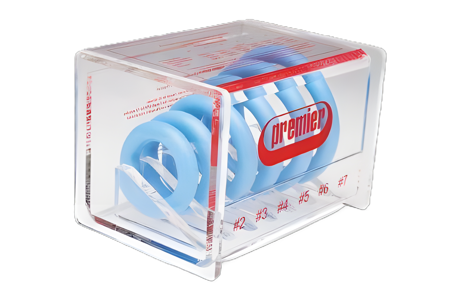Premier Silicone Pessary Fitting Set - Assorted Sizes for Single-Patient Use