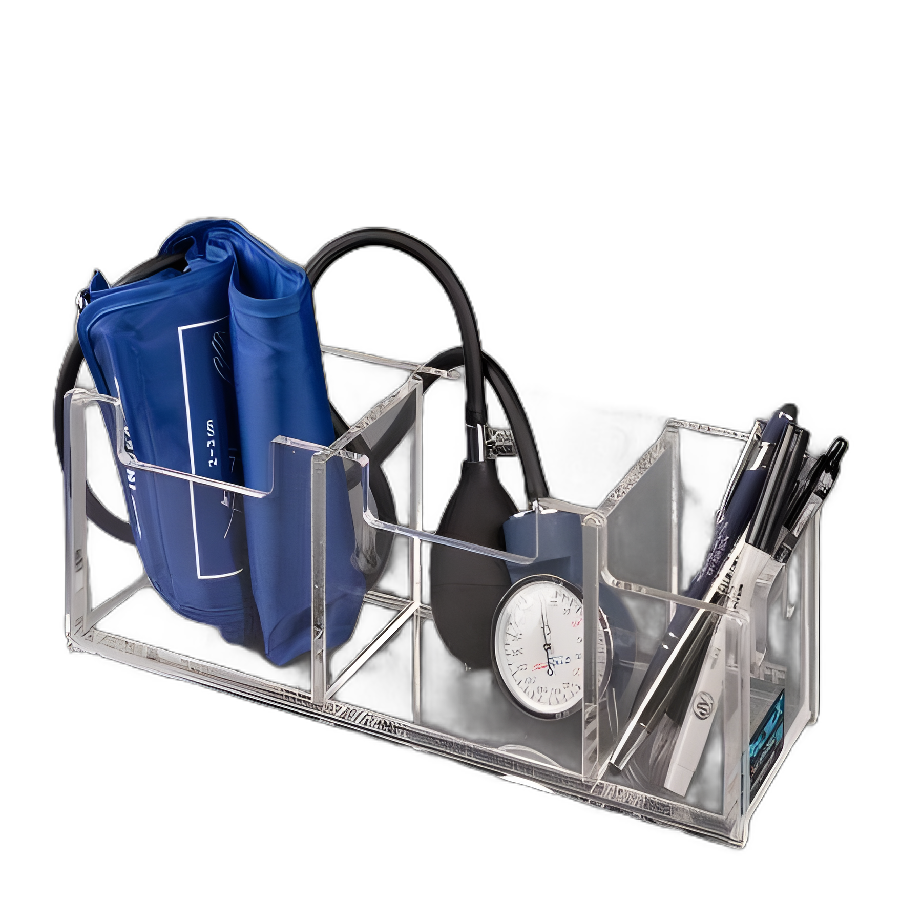 Poletex Blood Pressure Cuff Holder - Wall Mounted Dispenser for Exam Rooms