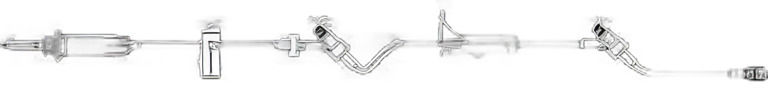 Primary IV Administration Set Caresite® Gravity 2 Ports 15 Drops / mL Drip Rate Without Filter 104 Inch Tubing Solution Without Flow Regulator
