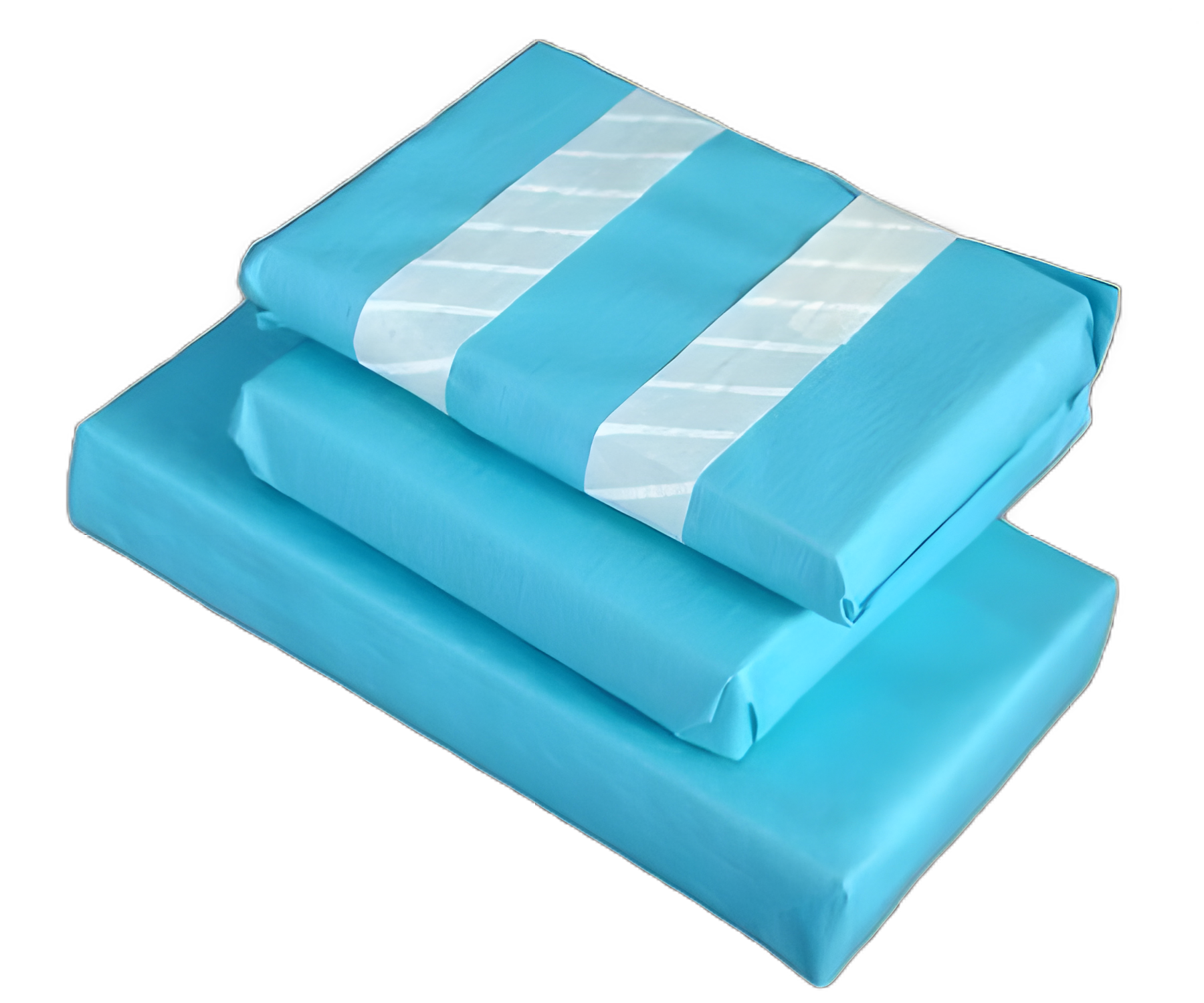 Steri-Wrap® III Sterilization Wrap Blue 24 X 24 Inch Single Layer Cellulose / Polyester Steam / EO Gas / Gamma Irradiation