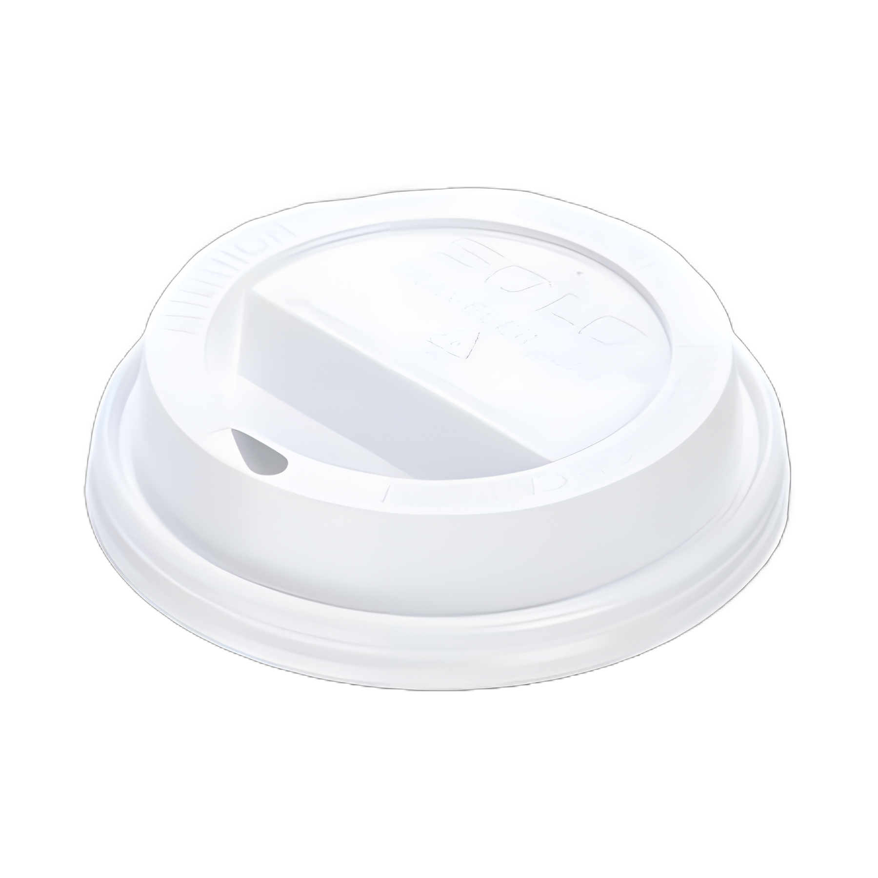 Traveler® Dome Lid White, Plastic for Medical Facilities