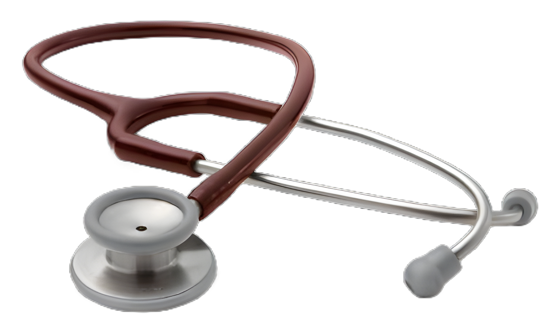 Clinician Stethoscope Adscope® 603 Burgundy 1-Tube 22 Inch Tube Double Sided Chestpiece