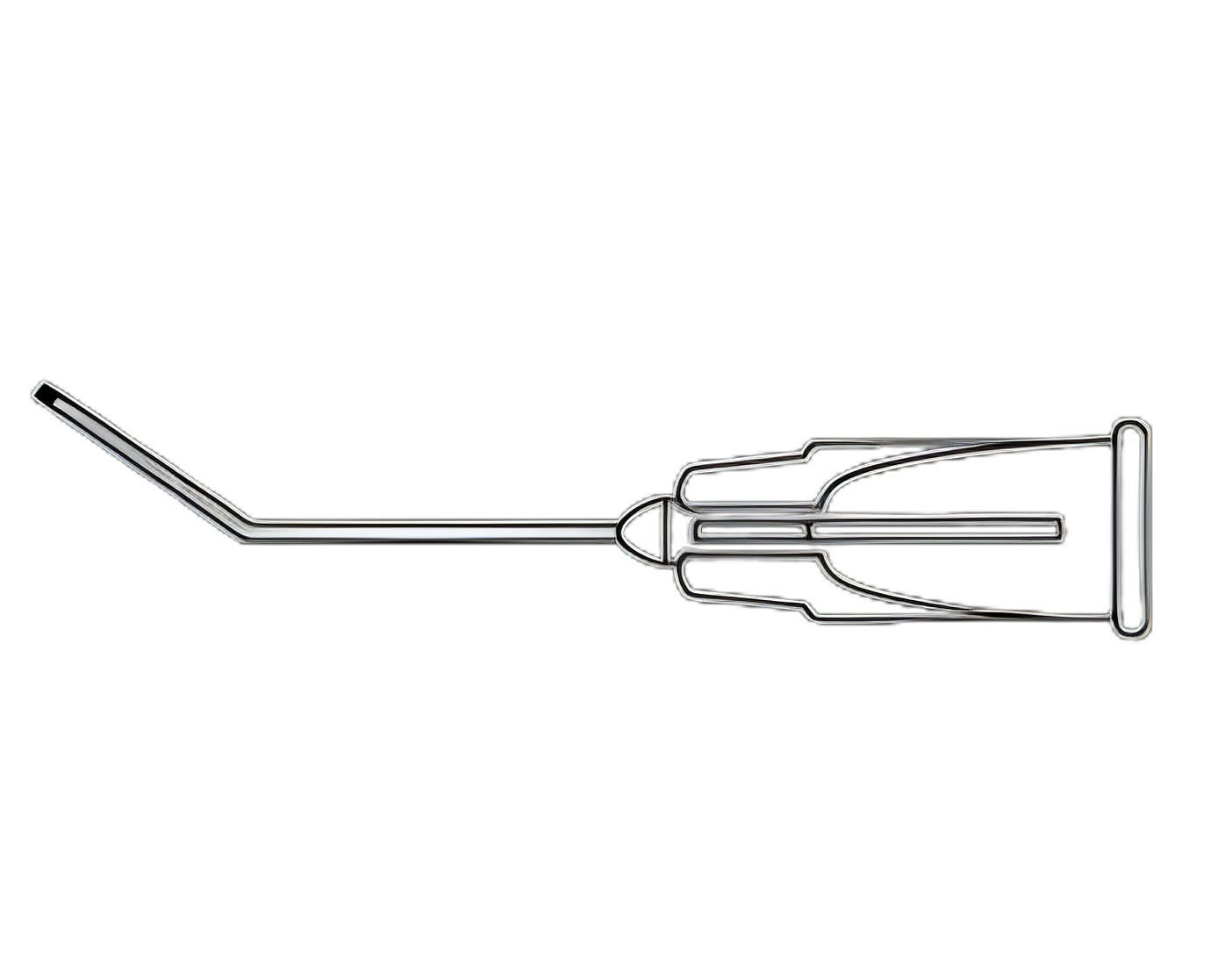 Nucleus Hydrodissector Cannula Visitec™ 25 Gauge 7/8 Inch Length Forked Tip