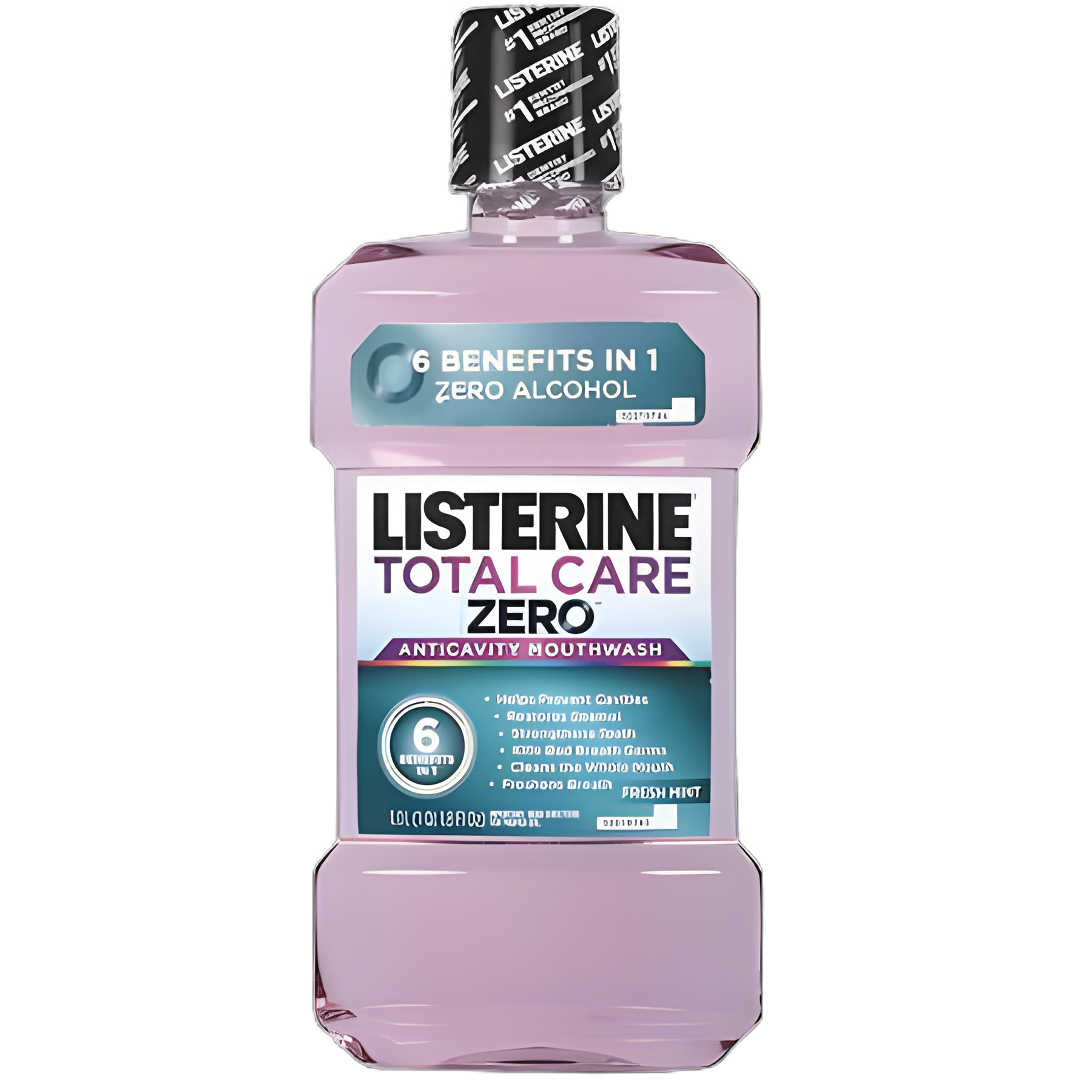 Mouthwash Listerine® Total Care Zero® 1 Liter Fresh Mint Flavor