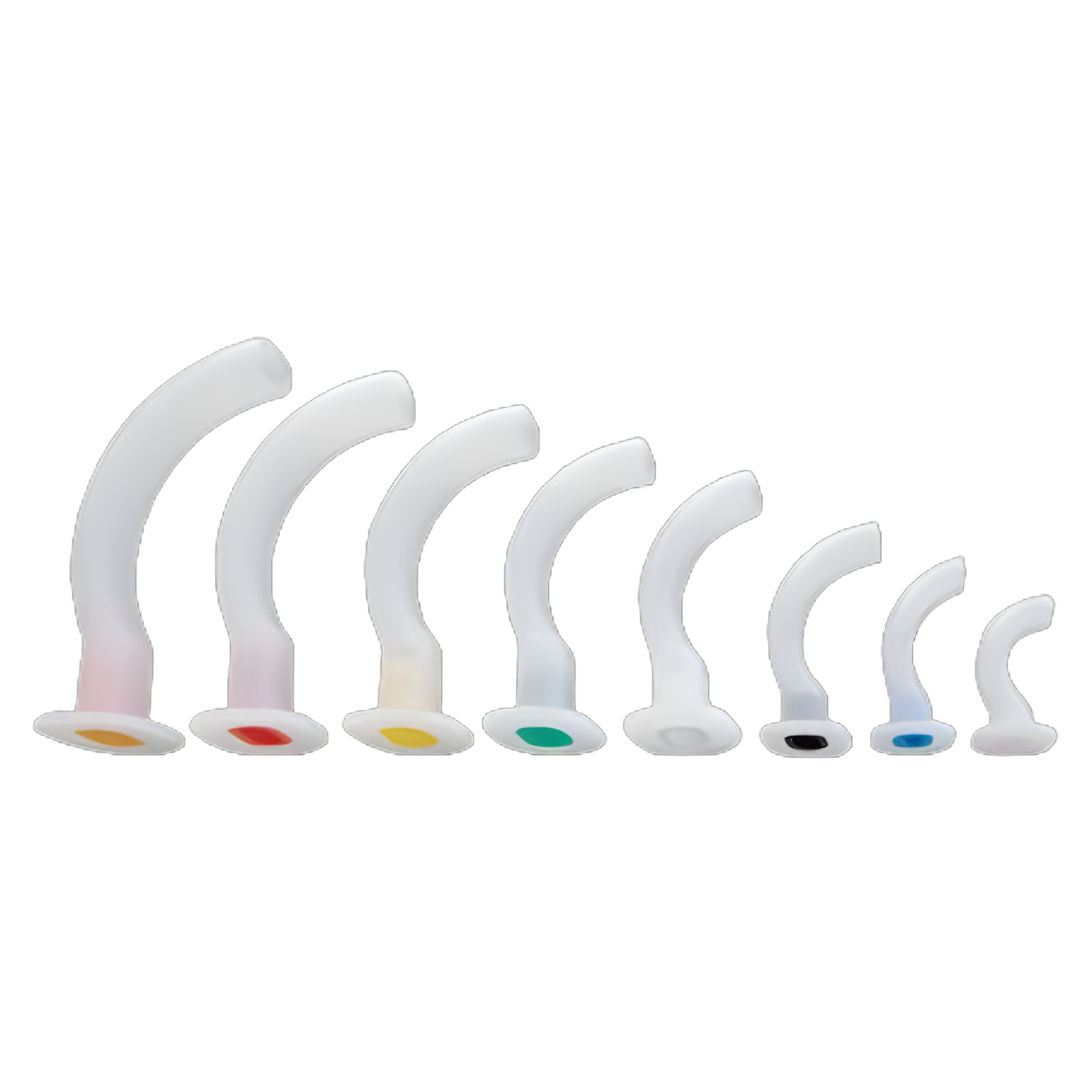Guedel Oropharyngeal Airway SunMed® 60 mm Length Size 1 Pediatric - 1-1504-60