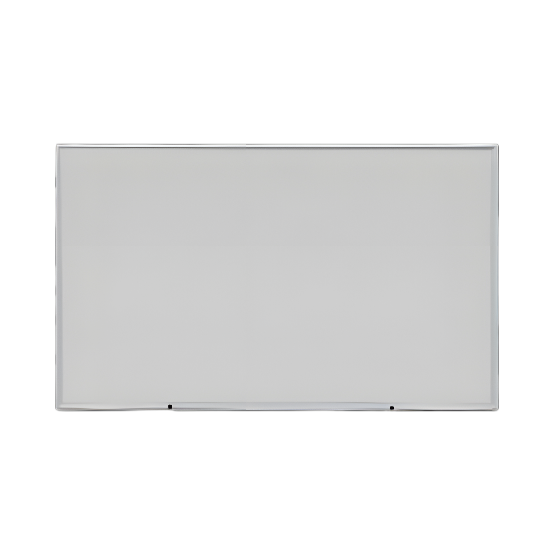 Deluxe Melamine Dry Erase Board, 60 x 36, Melamine White Surface, Silver Anodized Aluminum Frame